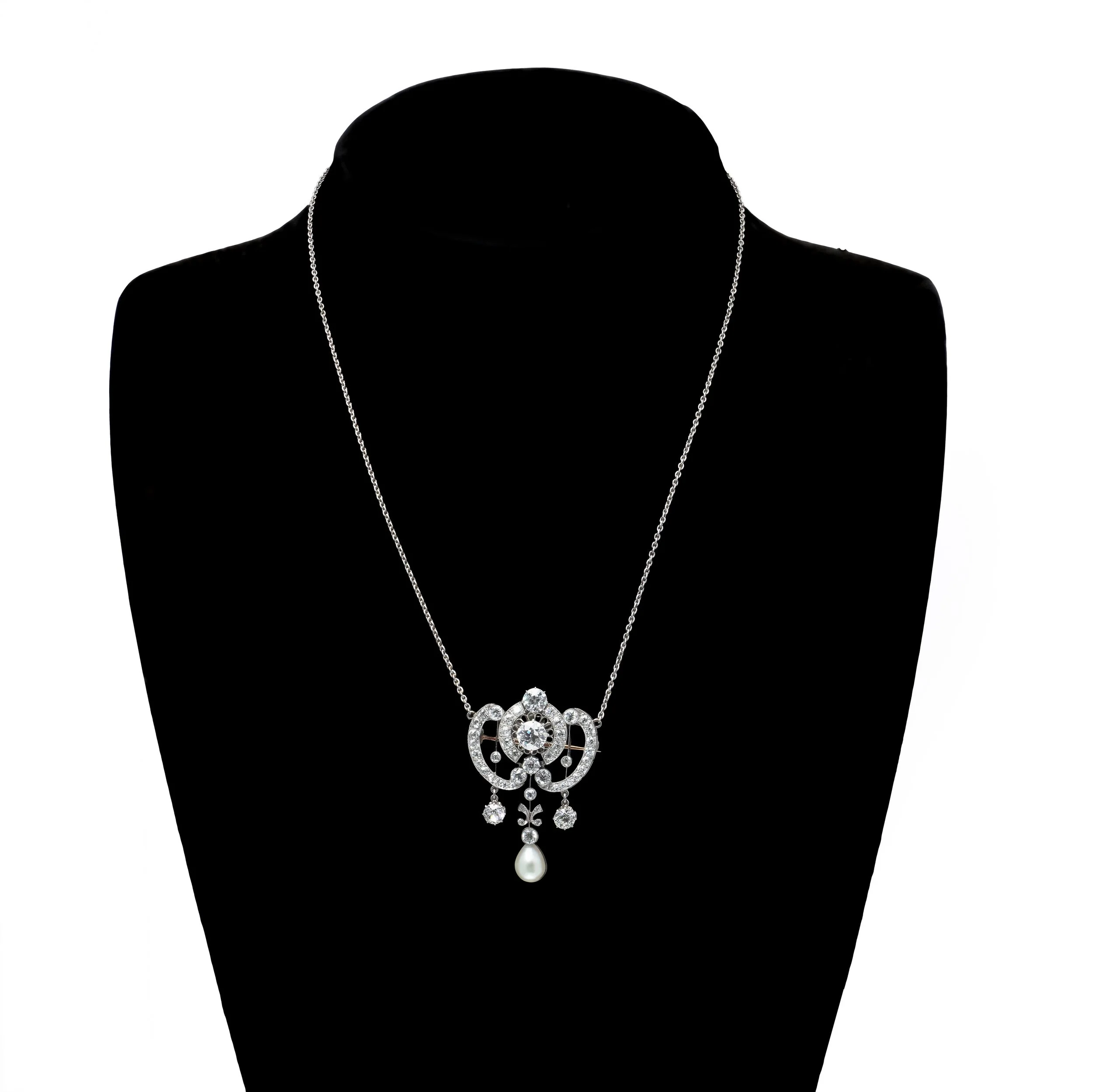 Edwardian-Diamond-Pearl-Pendant-Brooch-Necklace-03-view3-Mozeris-Fine-Antiques.jpg