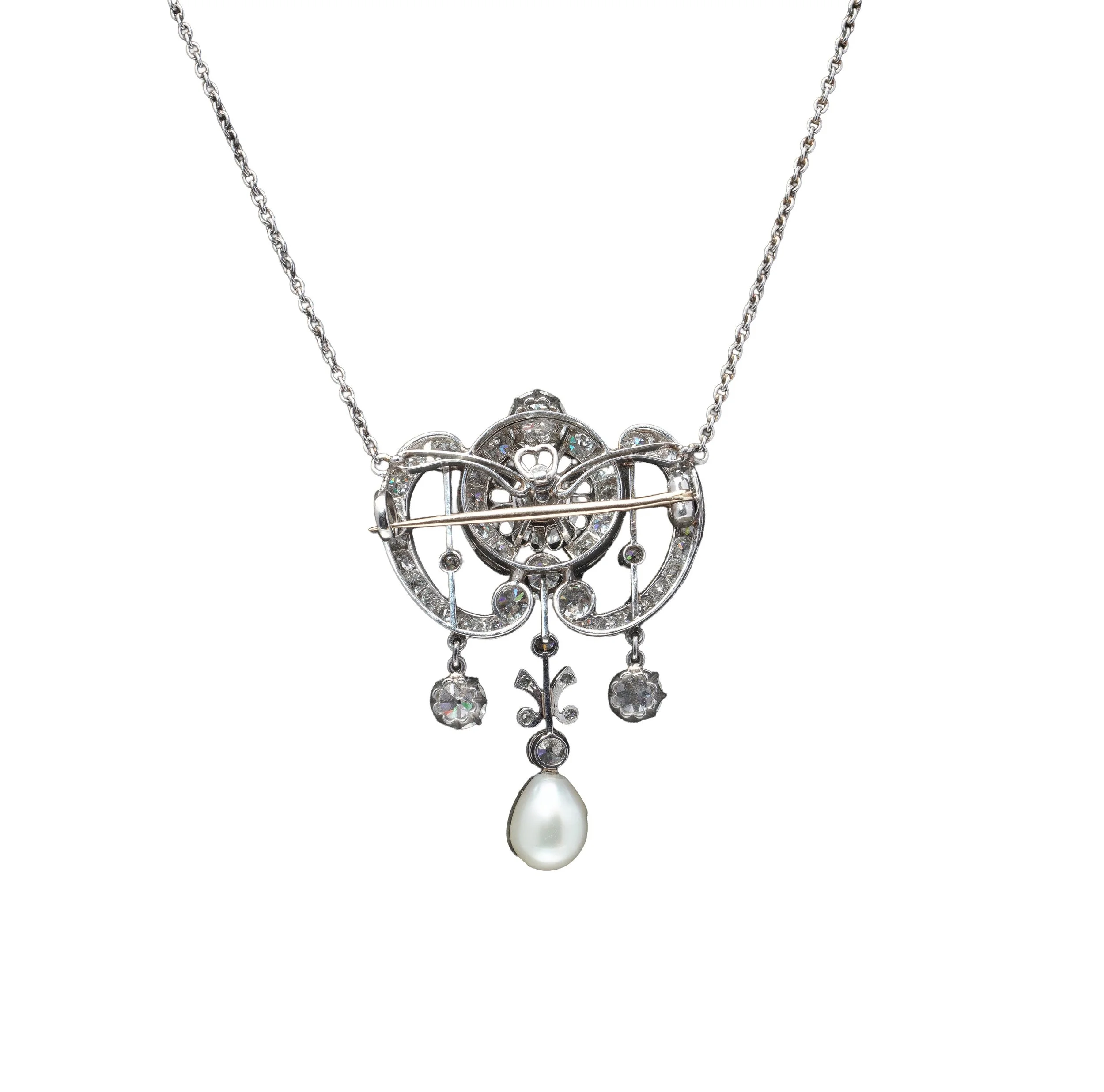 Edwardian-Diamond-Pearl-Pendant-Brooch-Necklace-04-view4-Mozeris-Fine-Antiques.jpg