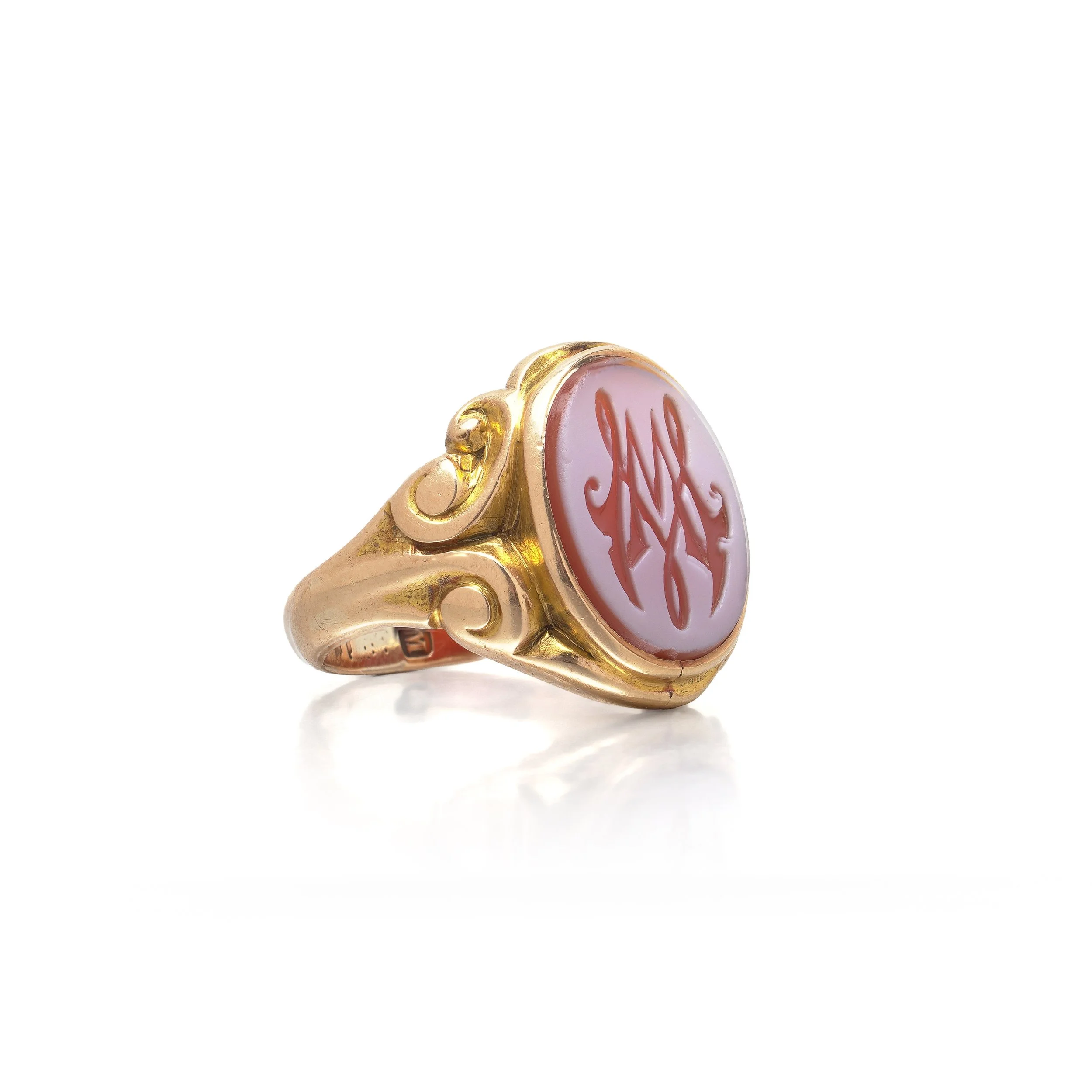 Carnelian-Intaglio-Monogram-Signet-Ring-Gold-02-view2-Mozeris-Fine-Antiques.jpg