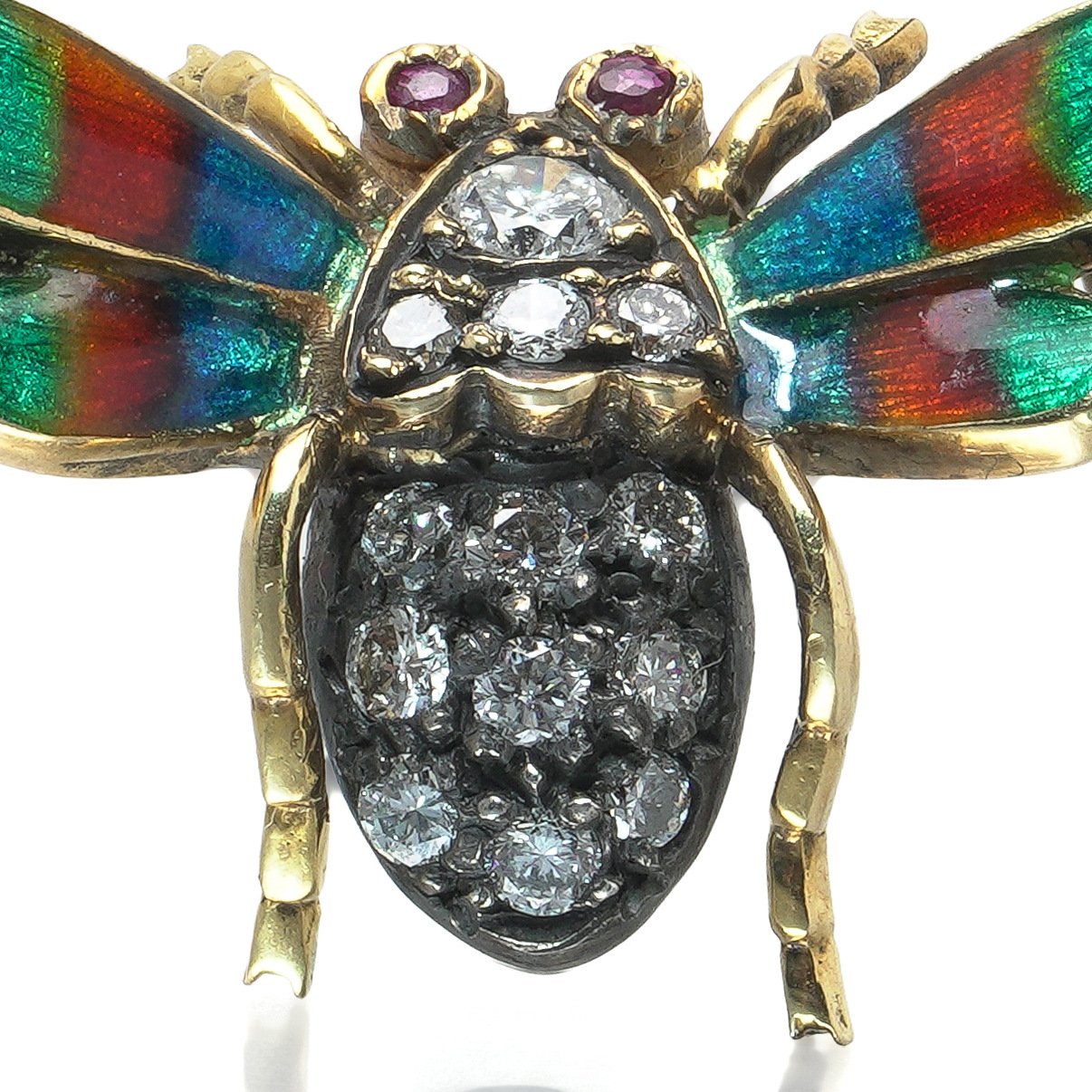 Victorian-Enamel-Diamond-Bee-Brooch-Gold-and-Silver-05-wings-Mozeris-Fine-Antiques.jpg