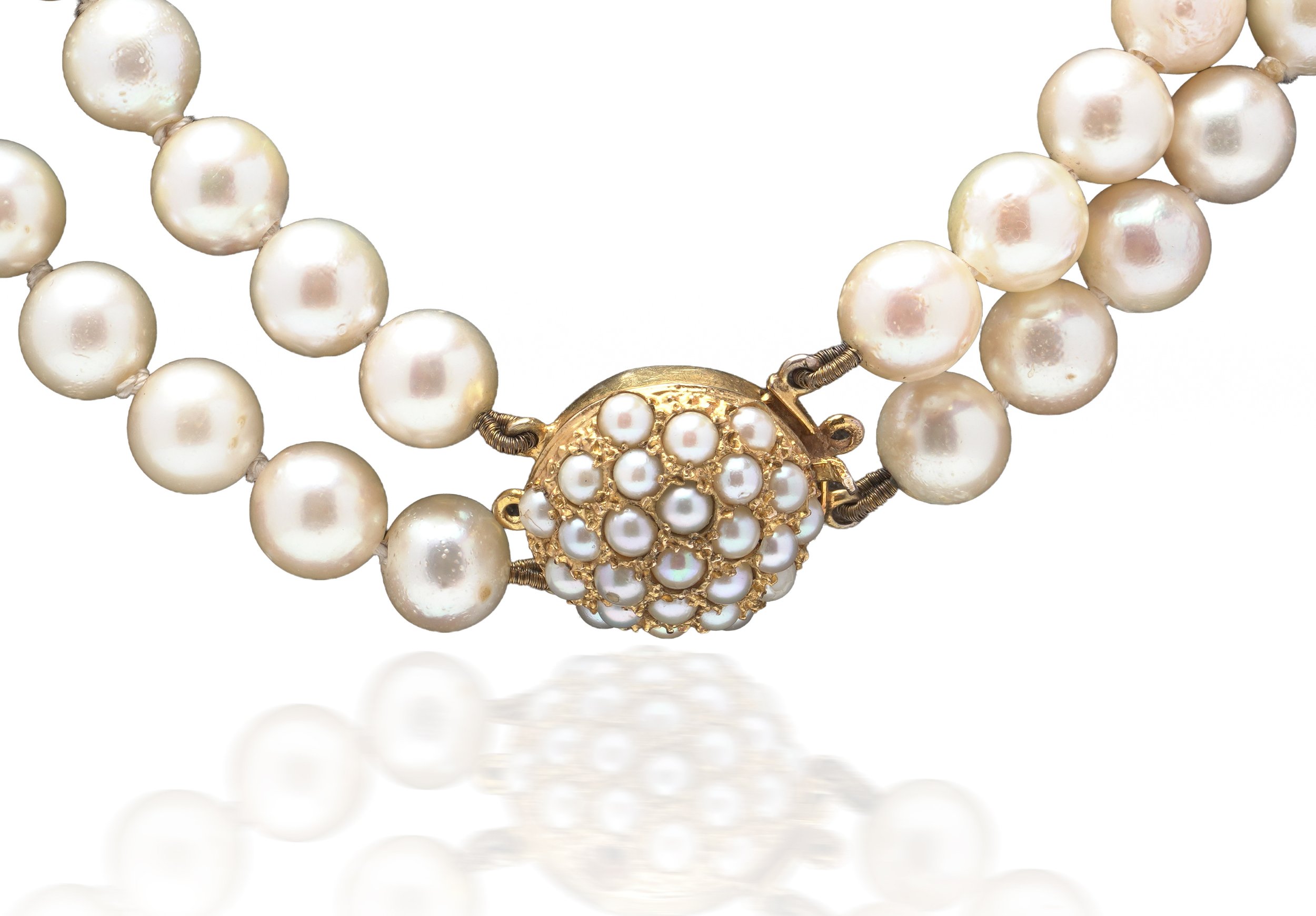 Cultured-Pearl-Double-Strand-Necklace-with-Gold-Clasp-06-clasp-Mozeris-Fine-Antiques.jpg