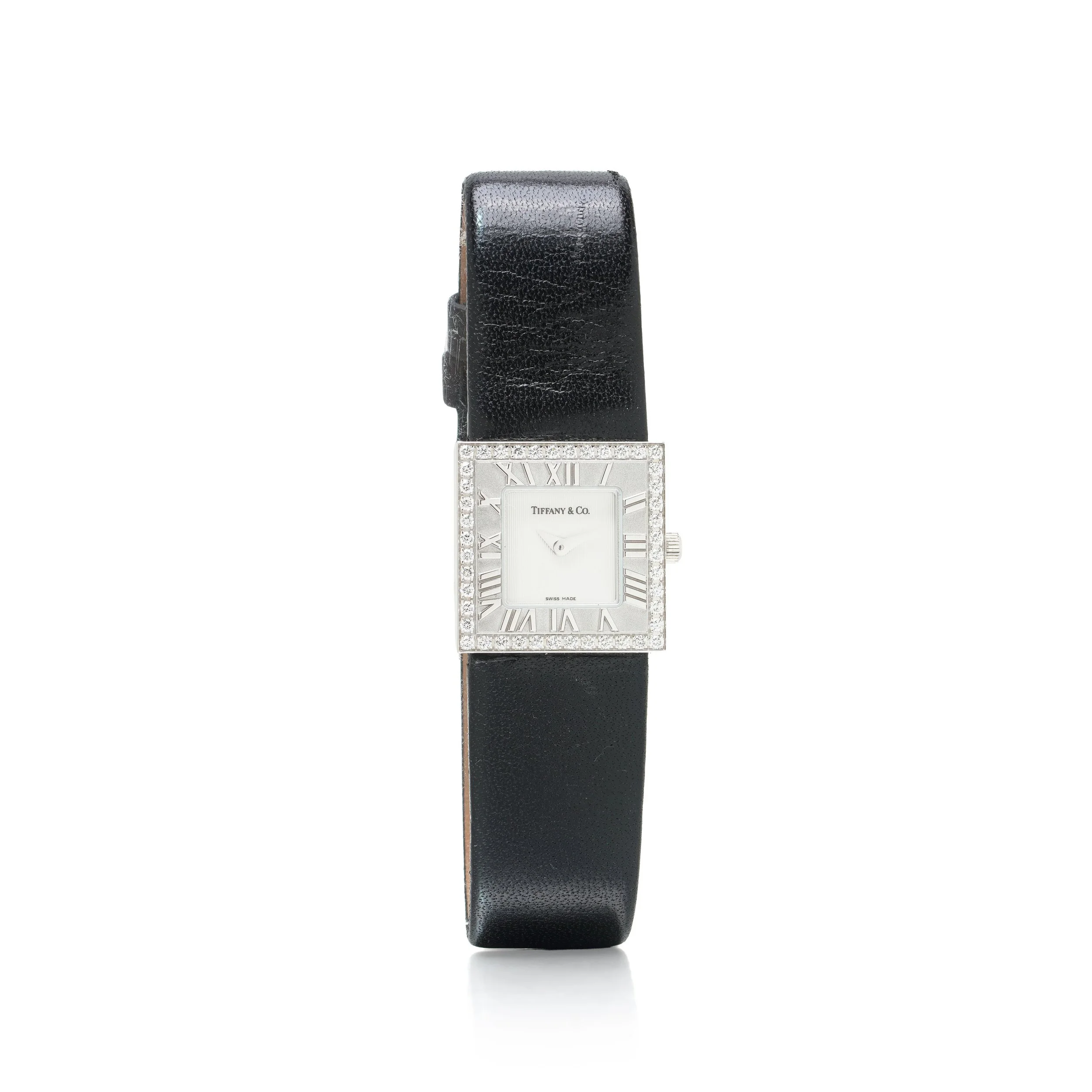 Tiffany & Co. Atlas Diamond Watch, 18KT White Gold