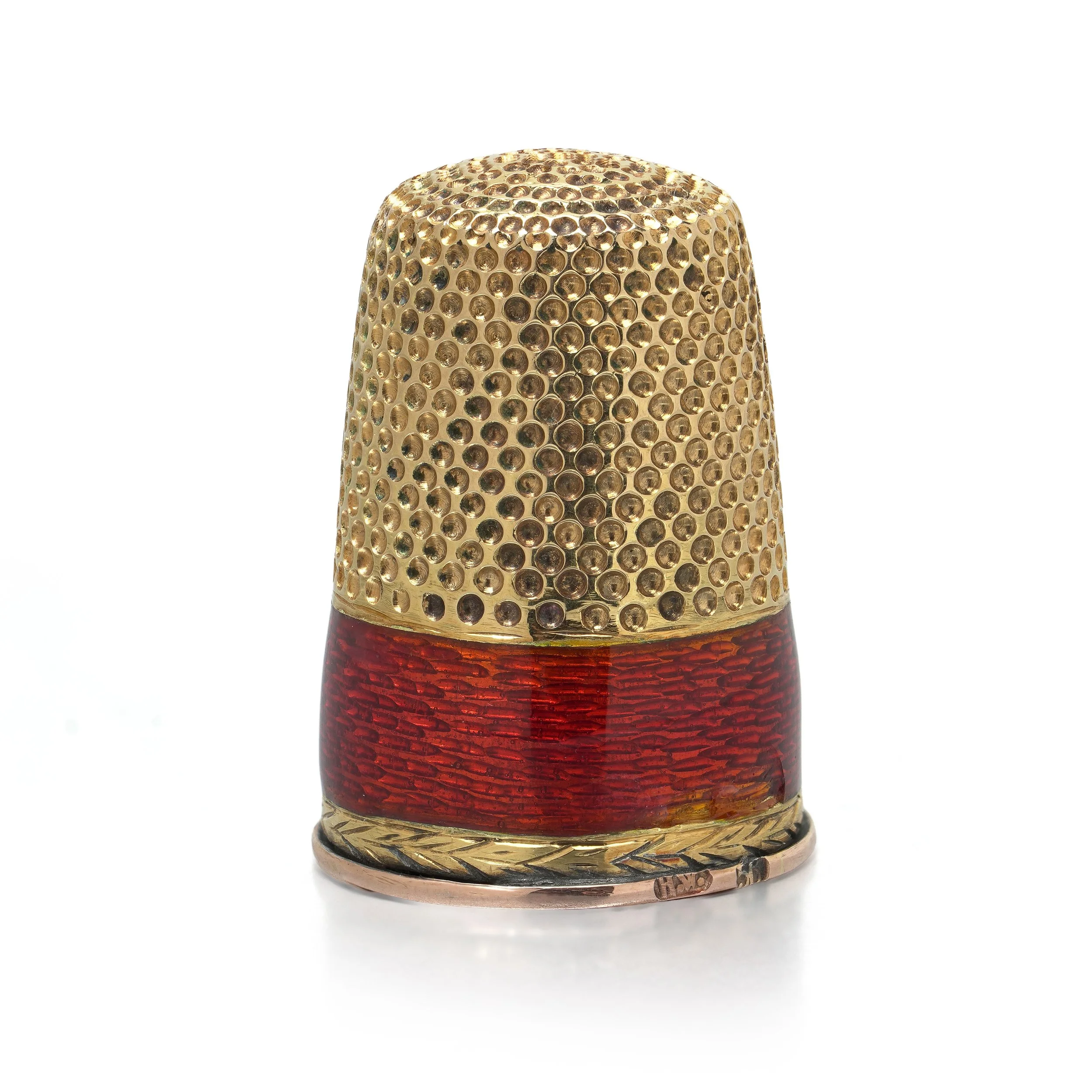 Russian-14KT-Gold-and-Red-Guilloche-Enamel-Thimble-05.jpg