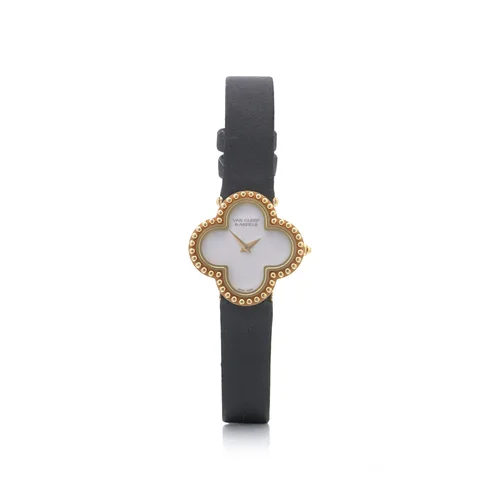 Van Cleef & Arpels Alhambra 18KT Gold Mother-of-Pearl Ladies Watch, Ref. HH56391
