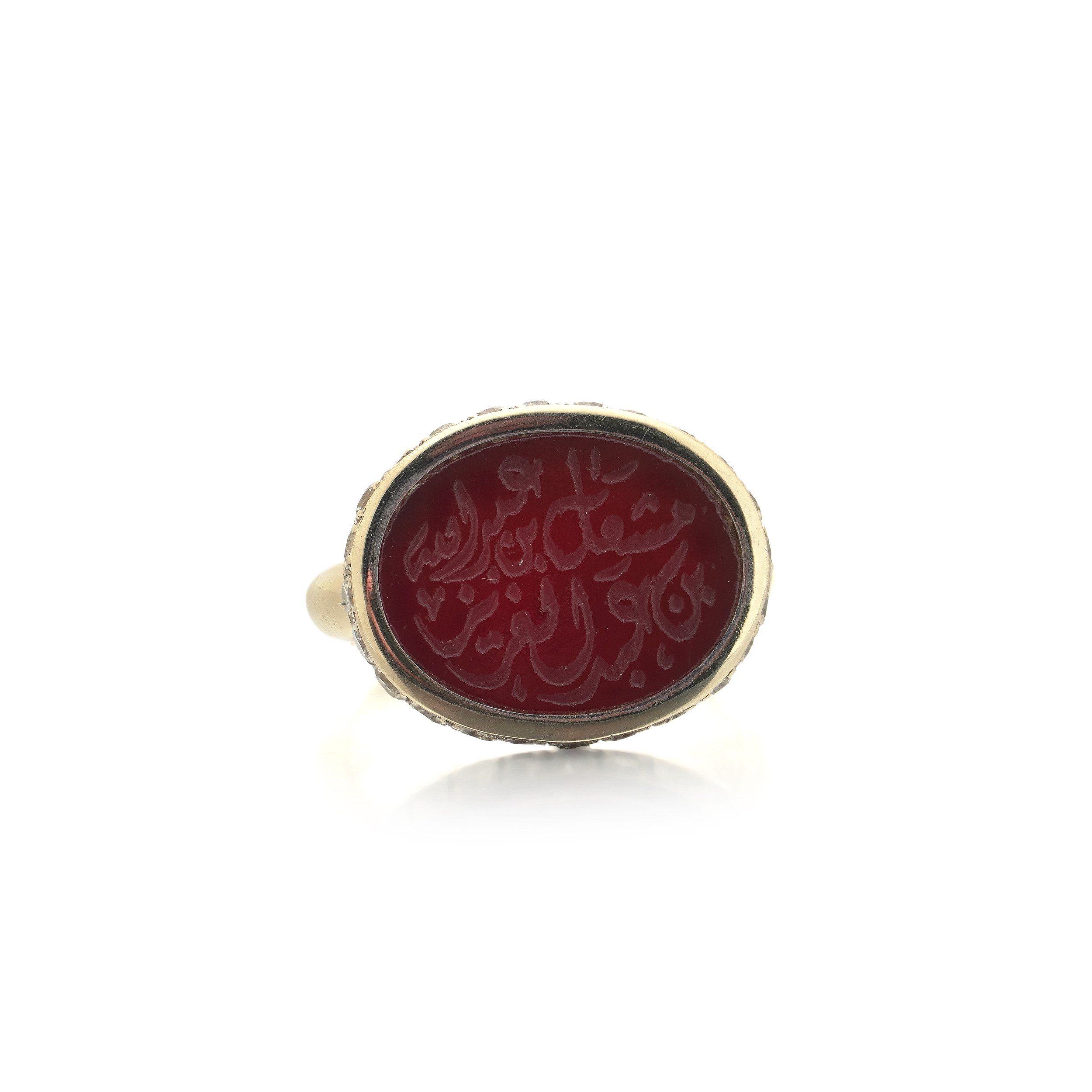 18KT-Gold-Carnelian-Arabic-Intaglio-and-Diamond-Signet-Ring-03.jpg
