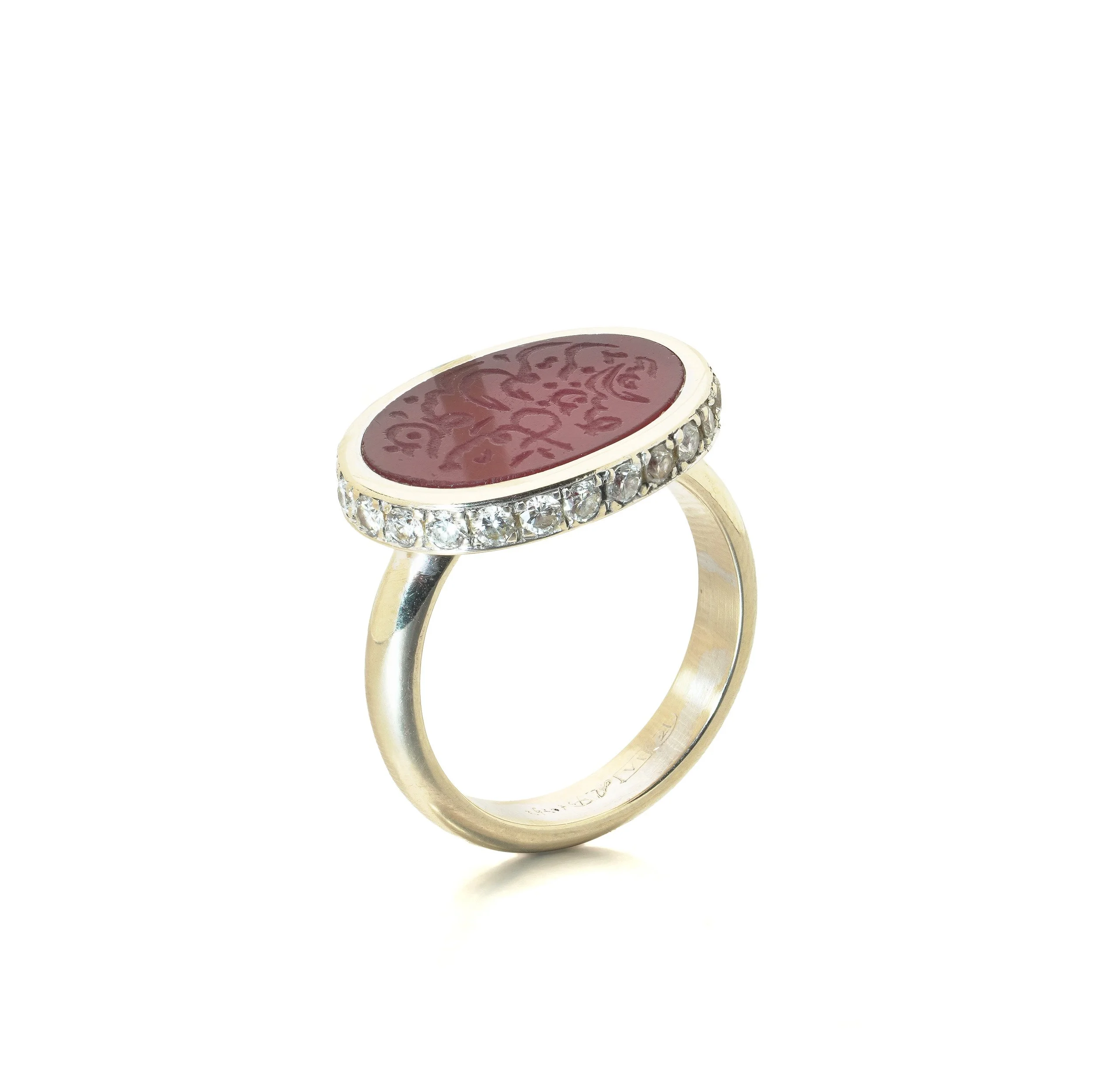 18KT-Gold-Carnelian-Arabic-Intaglio-and-Diamond-Signet-Ring-05.jpg