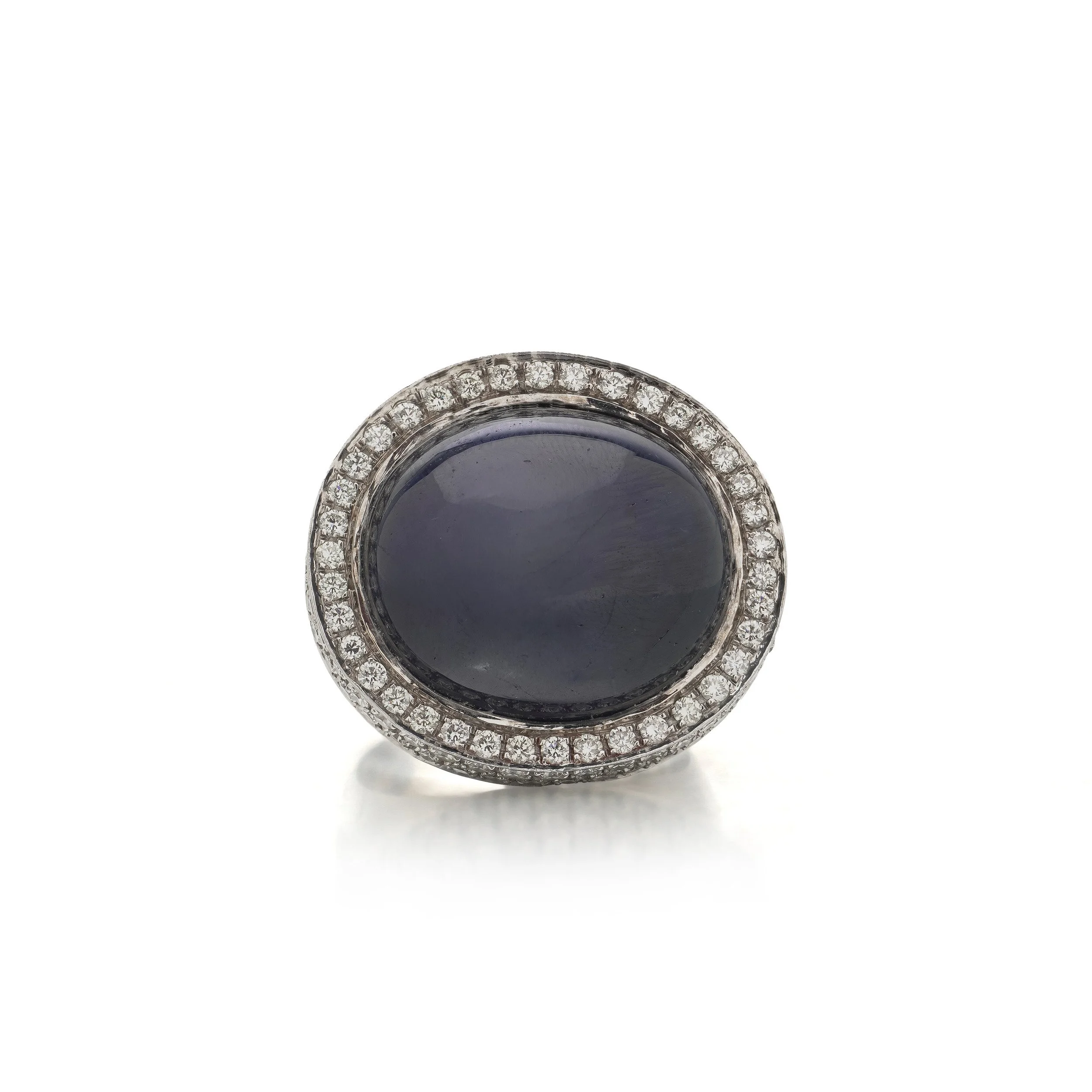 Vintage-23-Carat-Sapphire-Cabochon-and-Diamond-Dome-Ring-18KT-White-Gold-01.jpg