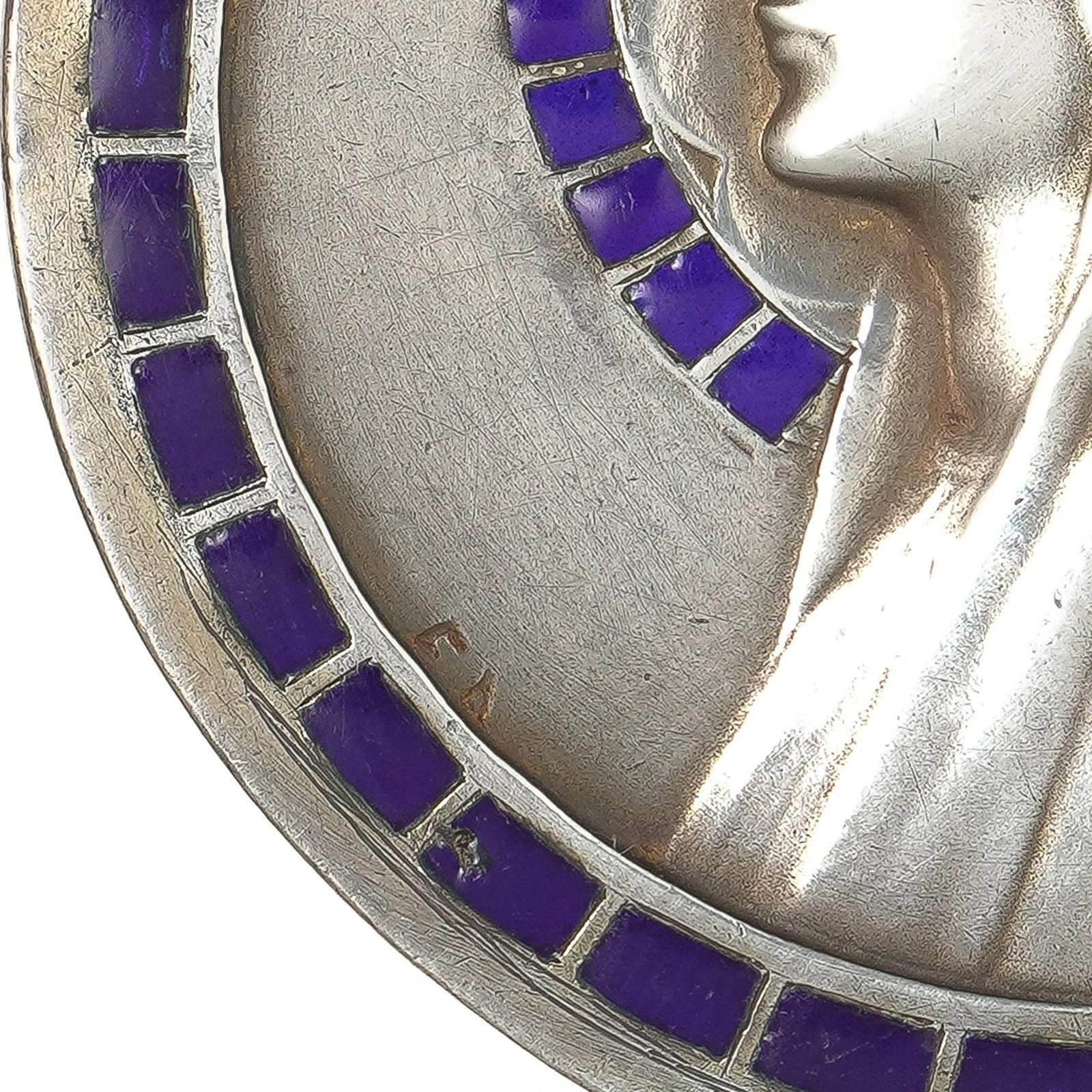 Vintage-French-Silver-Virgin-Mary-Medal-Pendant-Blue-Plique-a-Jour-Enamel-04-detail-enamel-border.jpg
