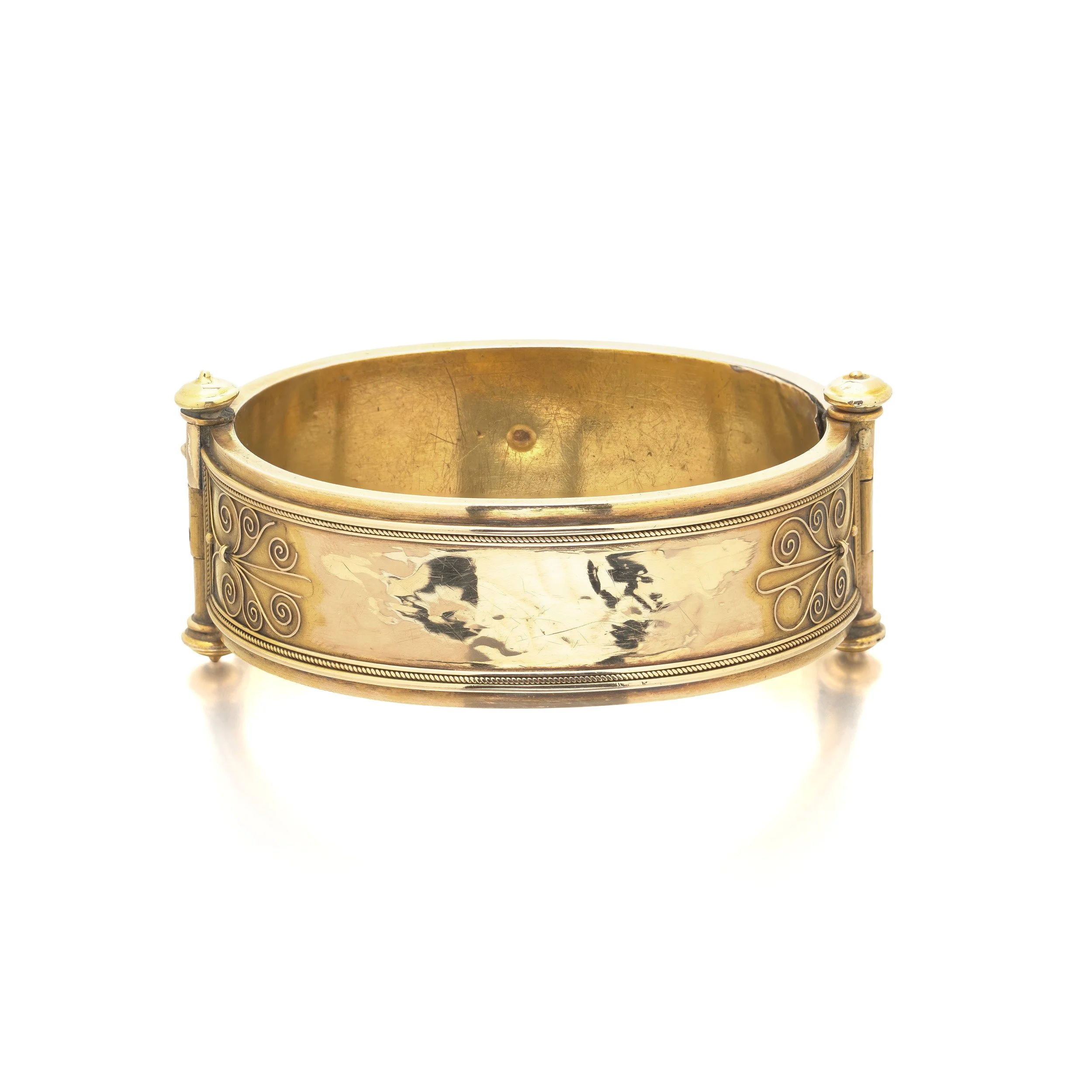 Antique-19th-Century-Italian-Micromosaic-21KT-Gold-Bangle-Swans-and-Doves-07.jpg