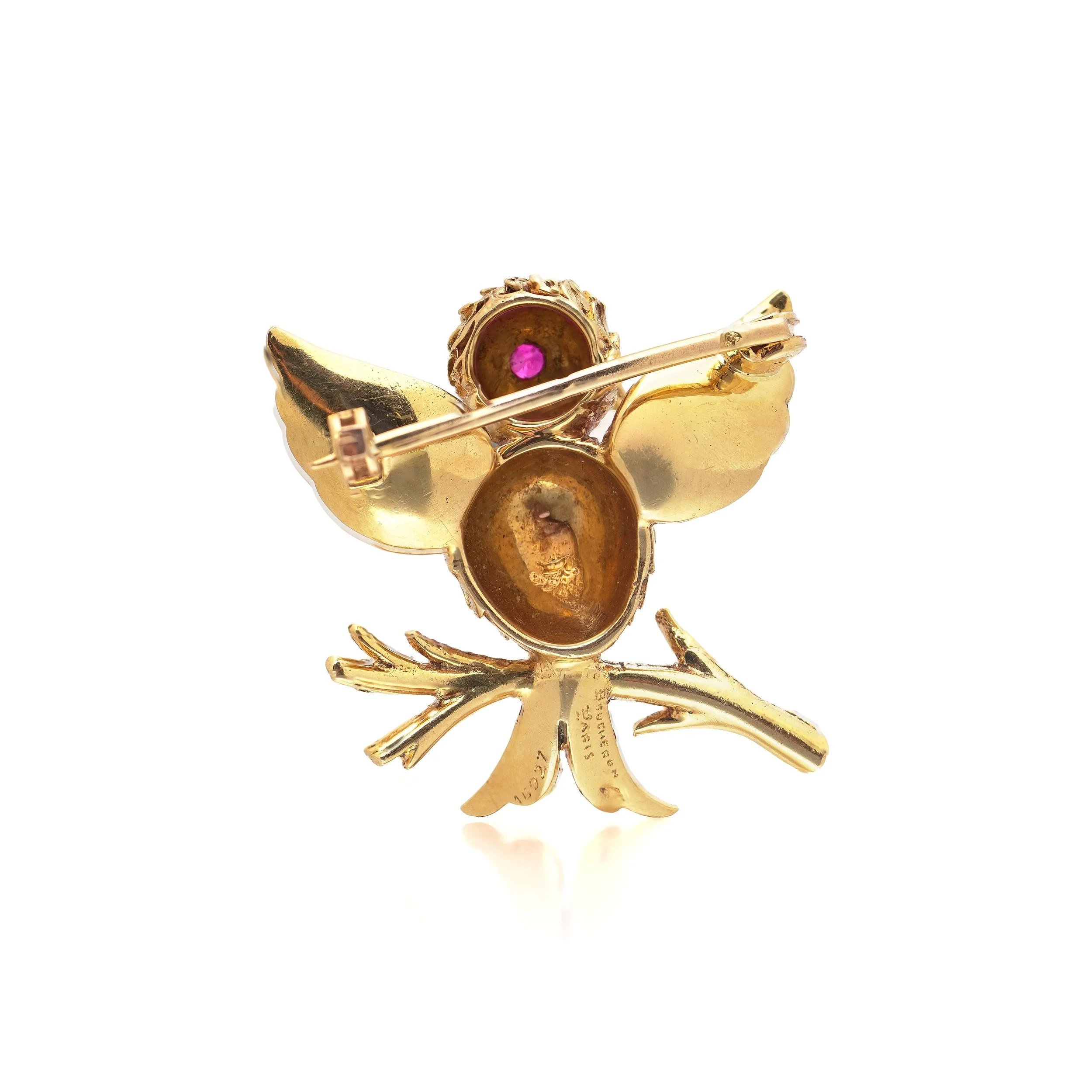 Boucheron-Paris-18KT-Gold-Bird-Brooch-with-Ruby-Eye-Signed-and-Numbered-04.jpg