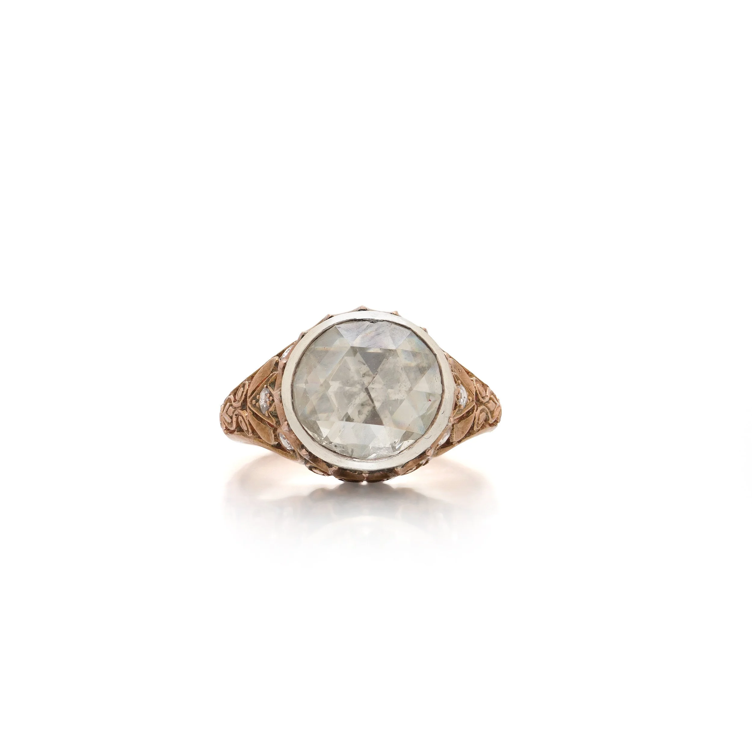 Georgian-Rose-Cut-Diamond-Ring-Victorian-15KT-Gold-Shank-01.jpg
