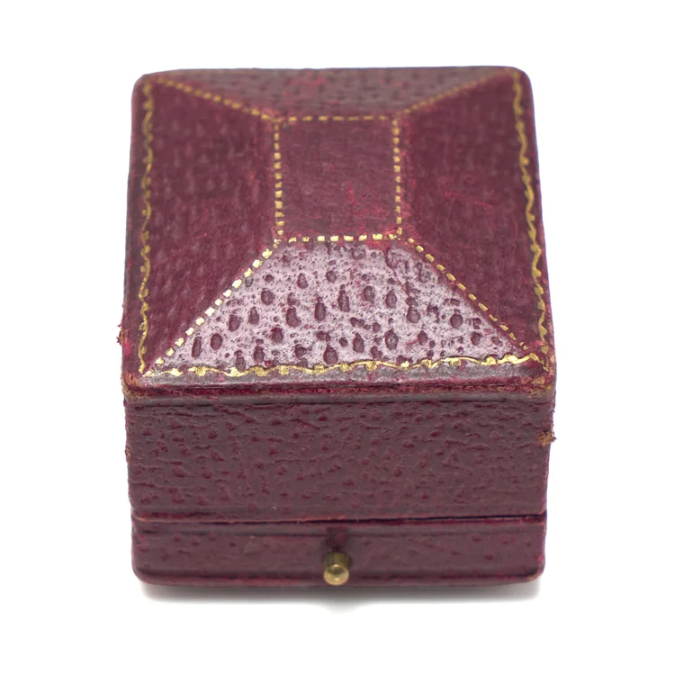 Vintage C.H. Moody & Son Ring Box, Crewe