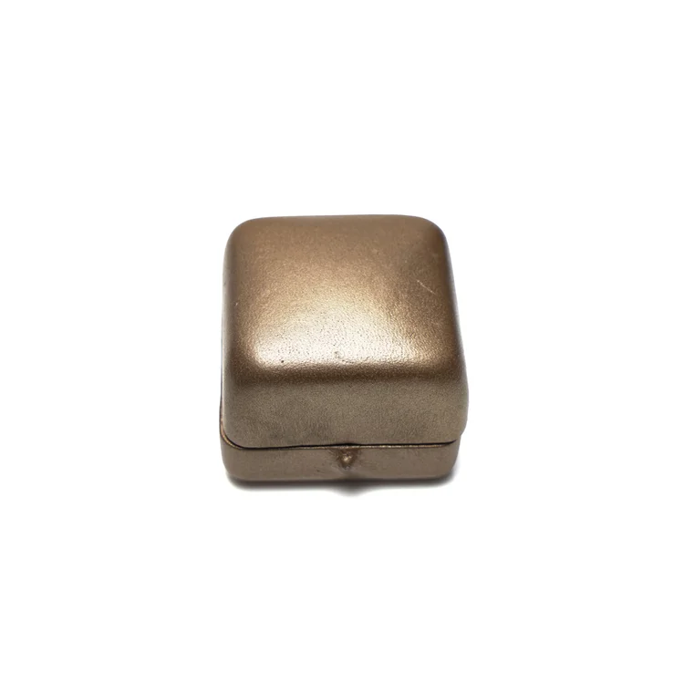 David Morris London Ring Box, Bronze Leather