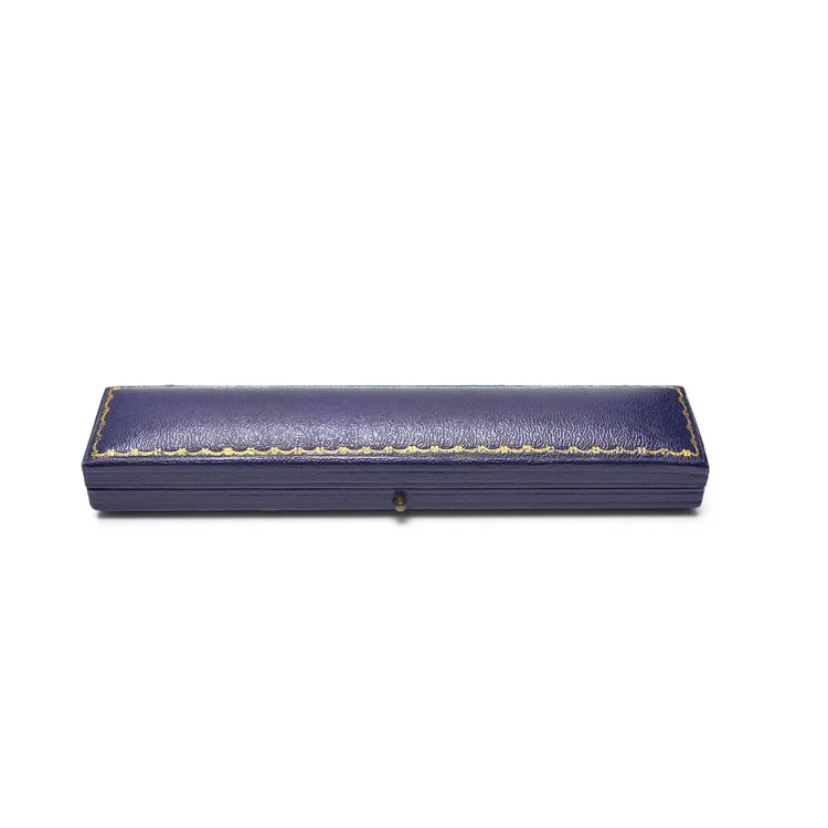 Antique H.L. Henry & Co. New Bond Street Long Jewellery Box, 1920s