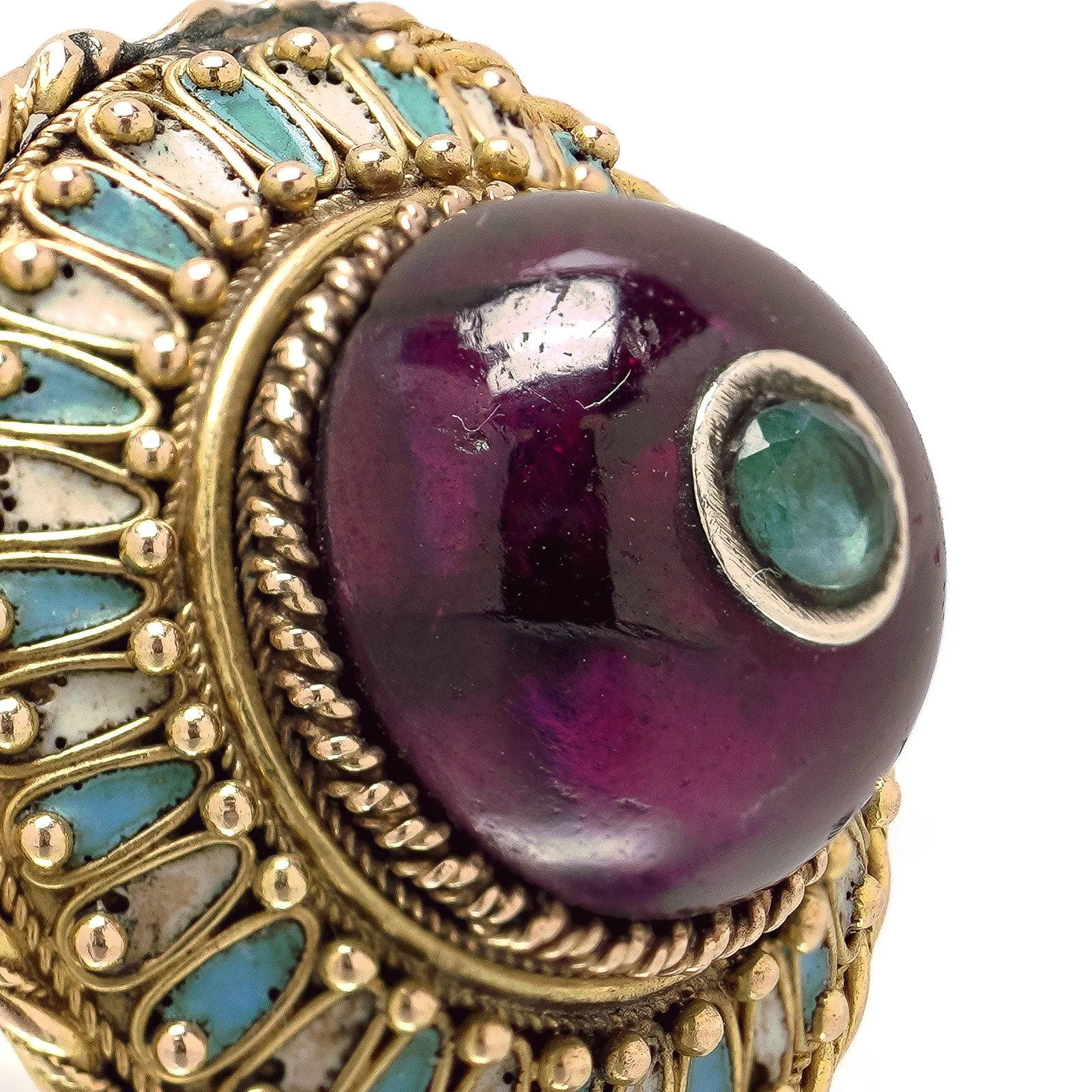 9kt-gold-cabochon-amethyst-and-enamel-cluster-ring-turquoise-and-white-07-detail-128.jpg
