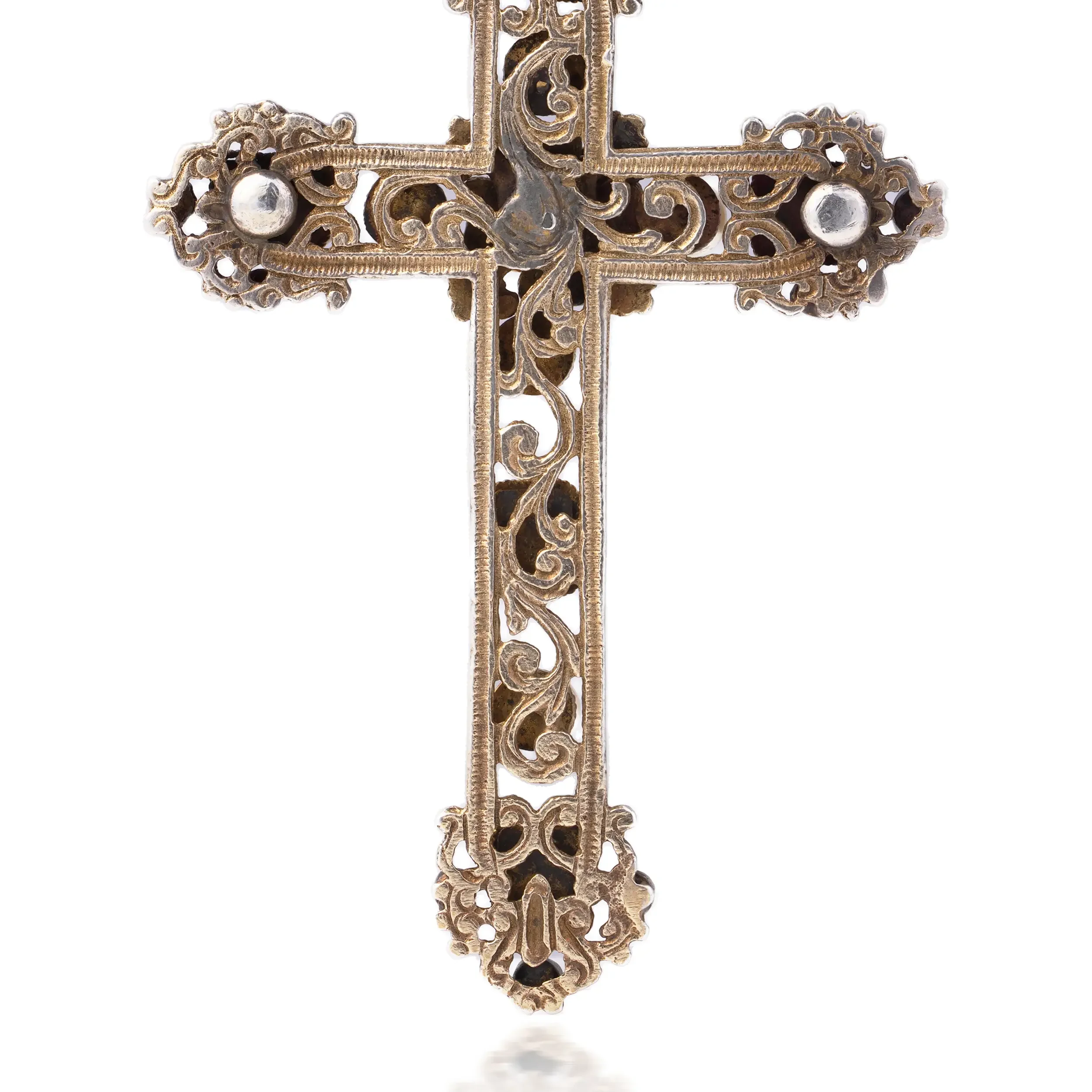Mozeris-Fine-Antiques--Antique-Victorian-Gem-Set-Cross-Pendant-in-Silver-and-Silver-Gilt8.webp