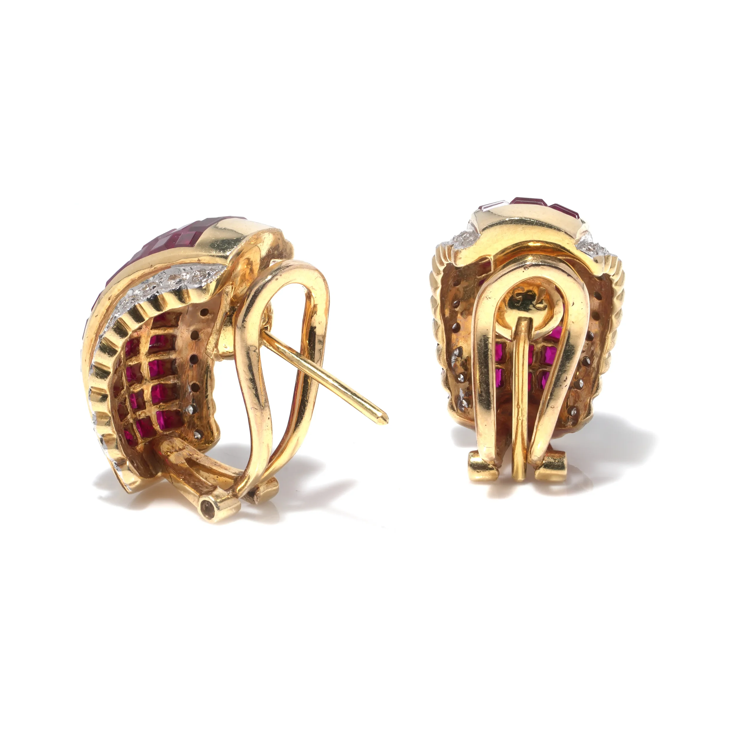 Vintage-18kt-gold-thai-ruby-diamond-clip-on-earrings-Mozeris-Fine-Antiques4.webp