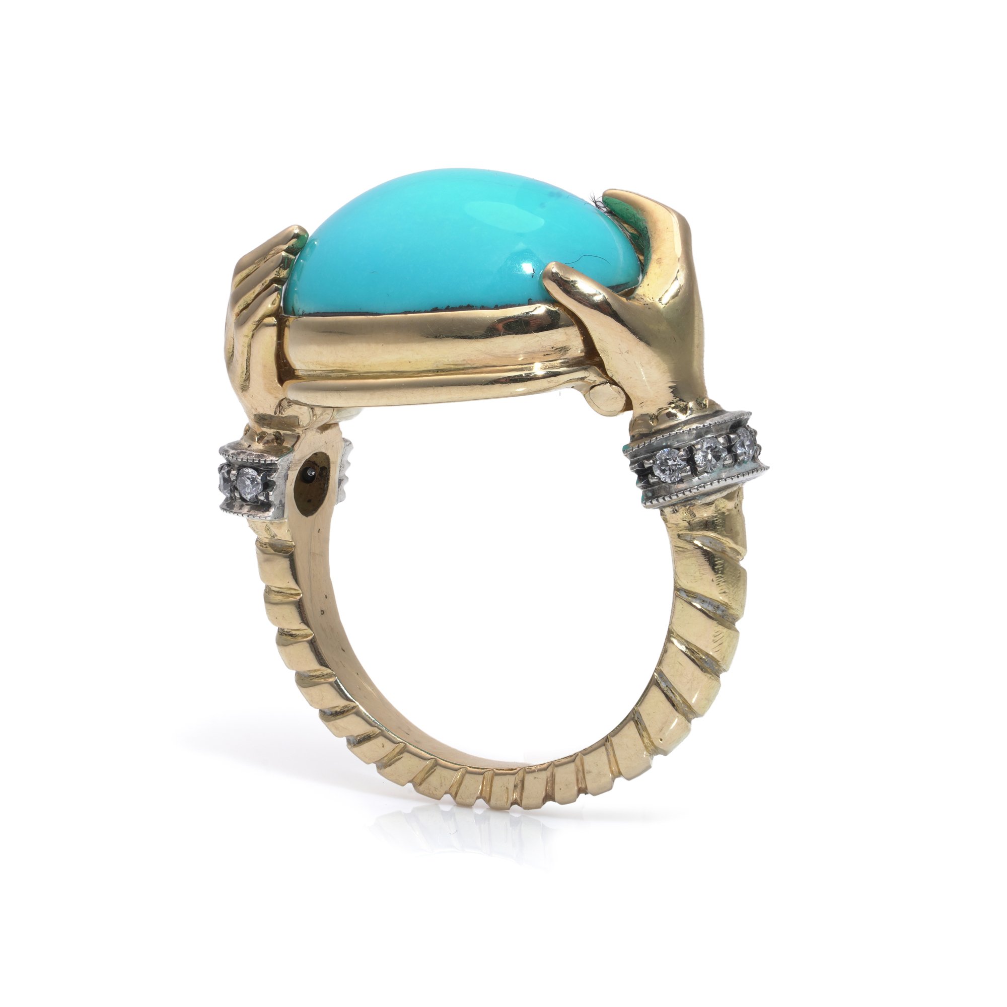 mozeris-fine-antiques-vintage-18kt-gold-turquoise-diamond-hand-ring2.jpg