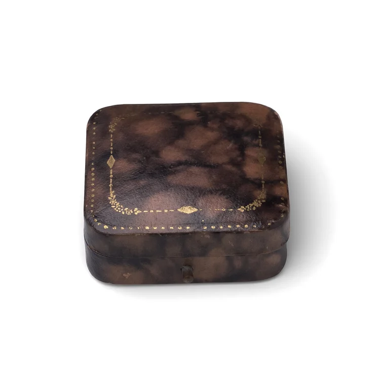 Antique Bond & Hedge Jewellery Box Putney