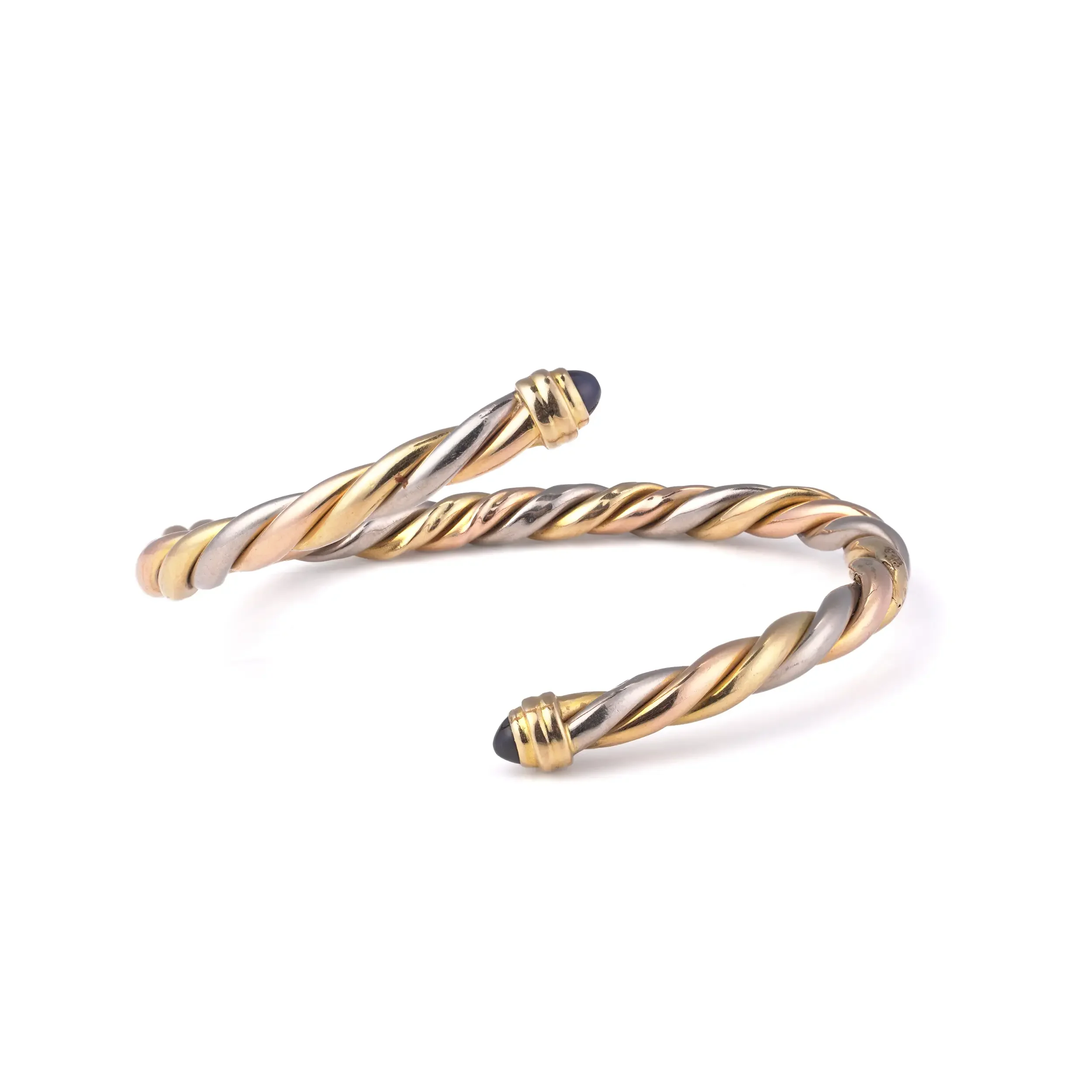 Mozeris-Fine-Antiques---Cartier-Trinity-18KT-Gold-Bangle-with-Cabochon-Sapphires5.webp