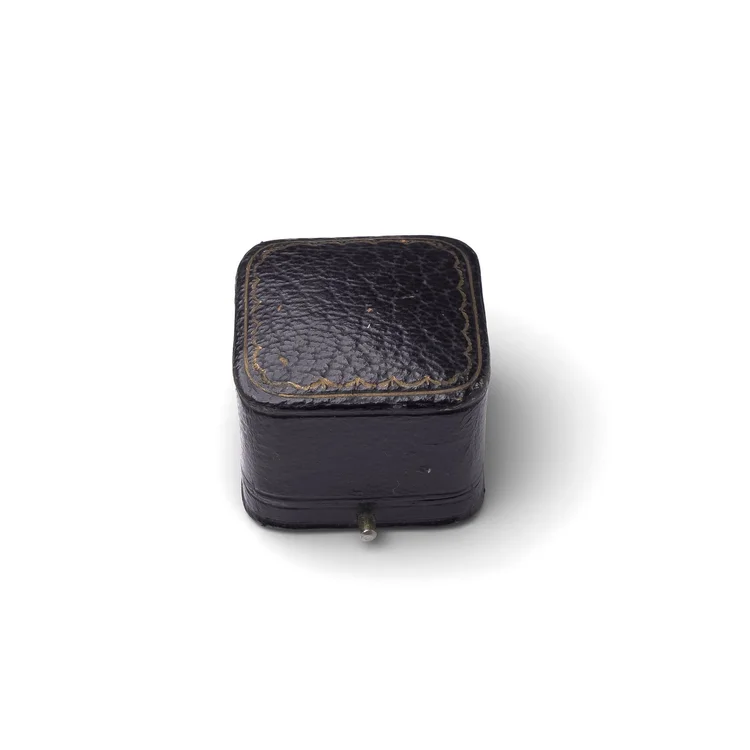 Antique Reid & Sons Diamond Merchants Ring Box, Newcastle upon Tyne
