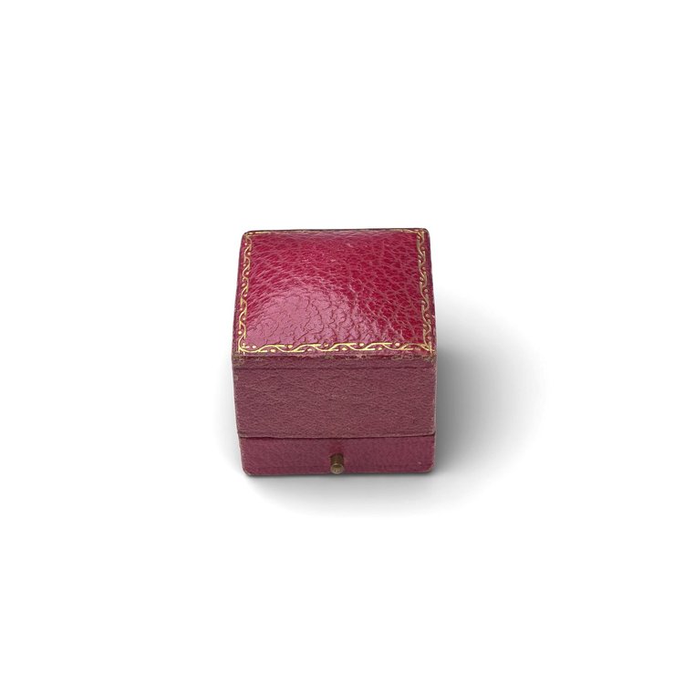 Vintage C.H. Moody & Son Ring Box, Crewe