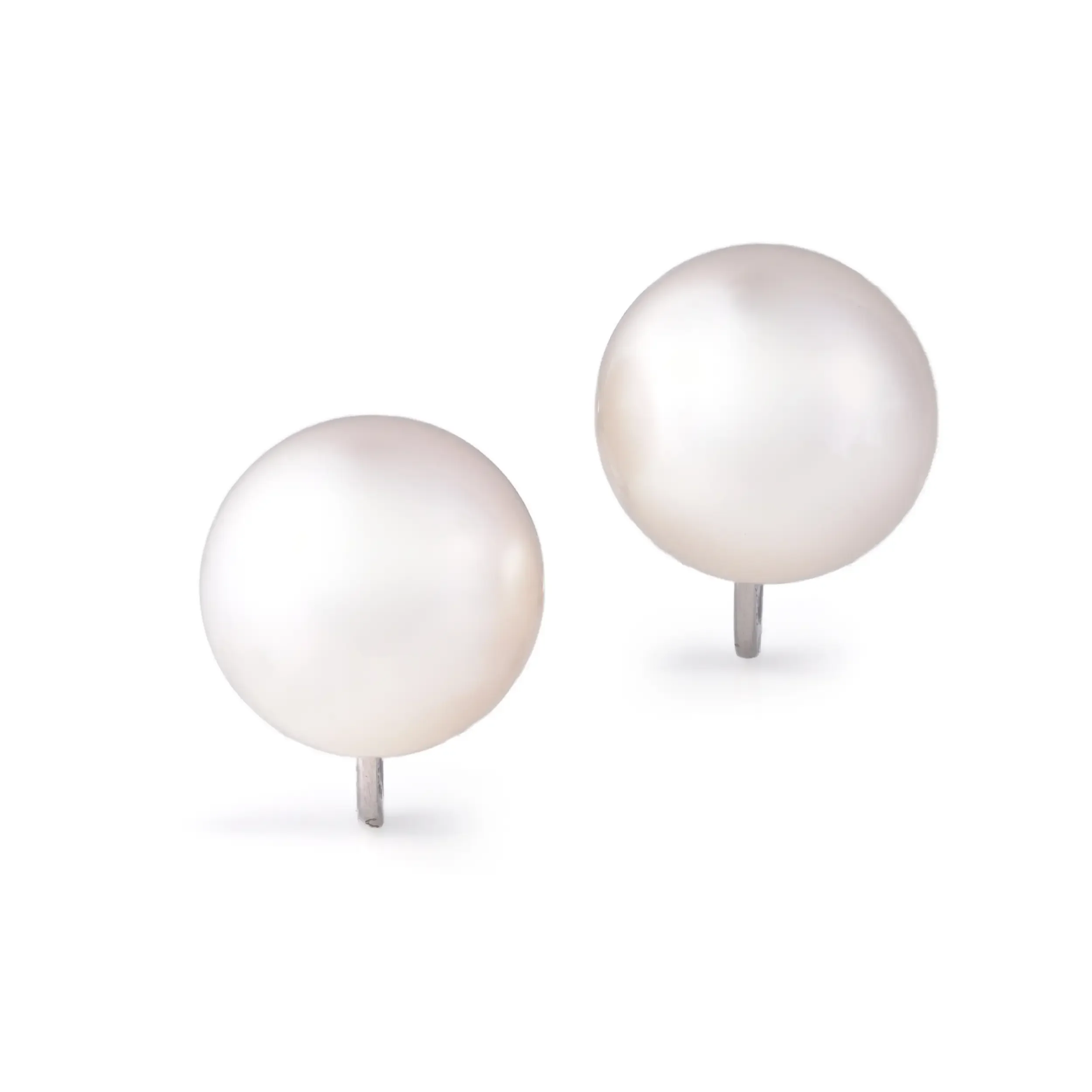 Cartier South Sea Pearl 18KT White Gold Earrings