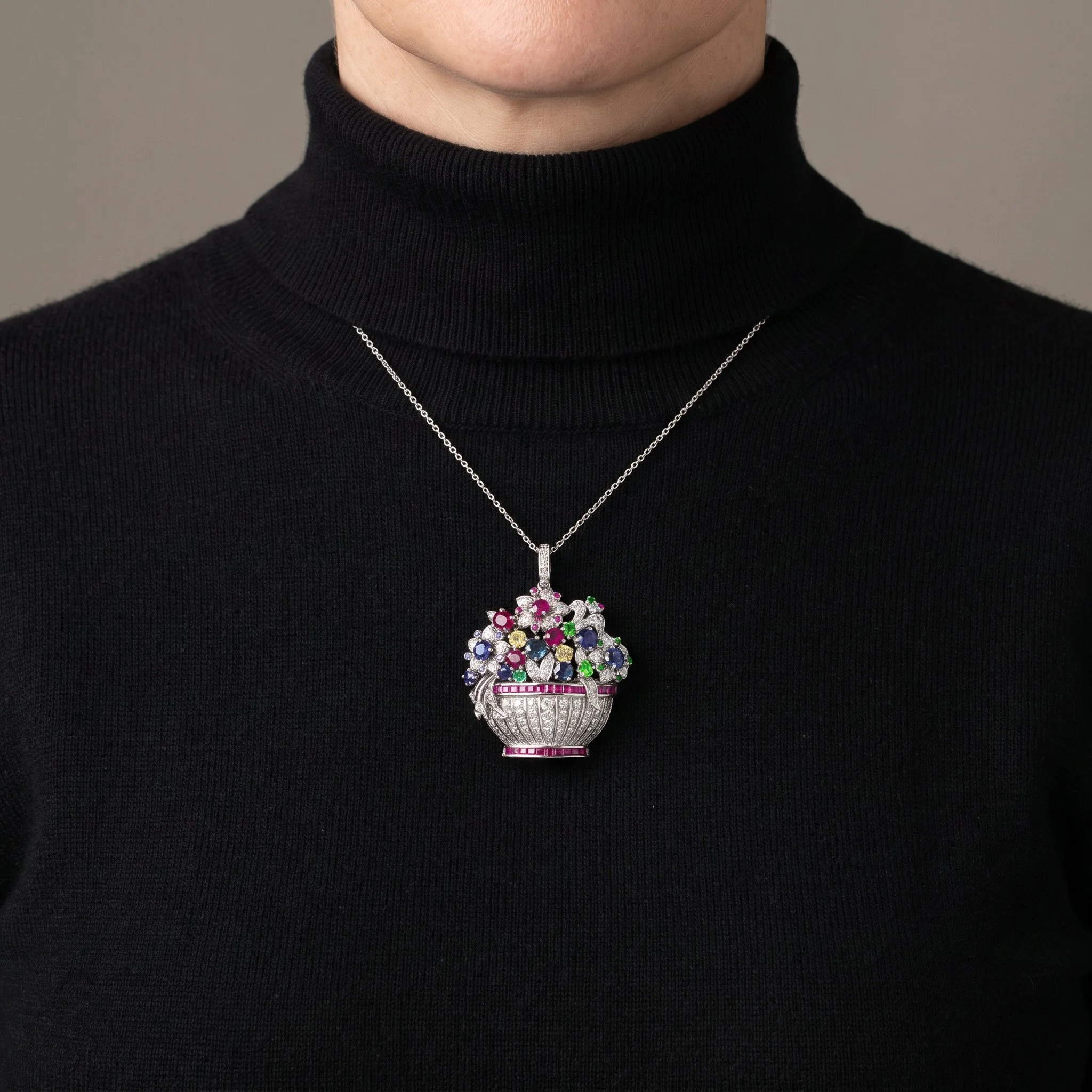 Giardinetto-Gem-Set-Diamond-Flower-Basket-Brooch-Pendant-99-worn-Mozeris-Fine-Antiques.jpg