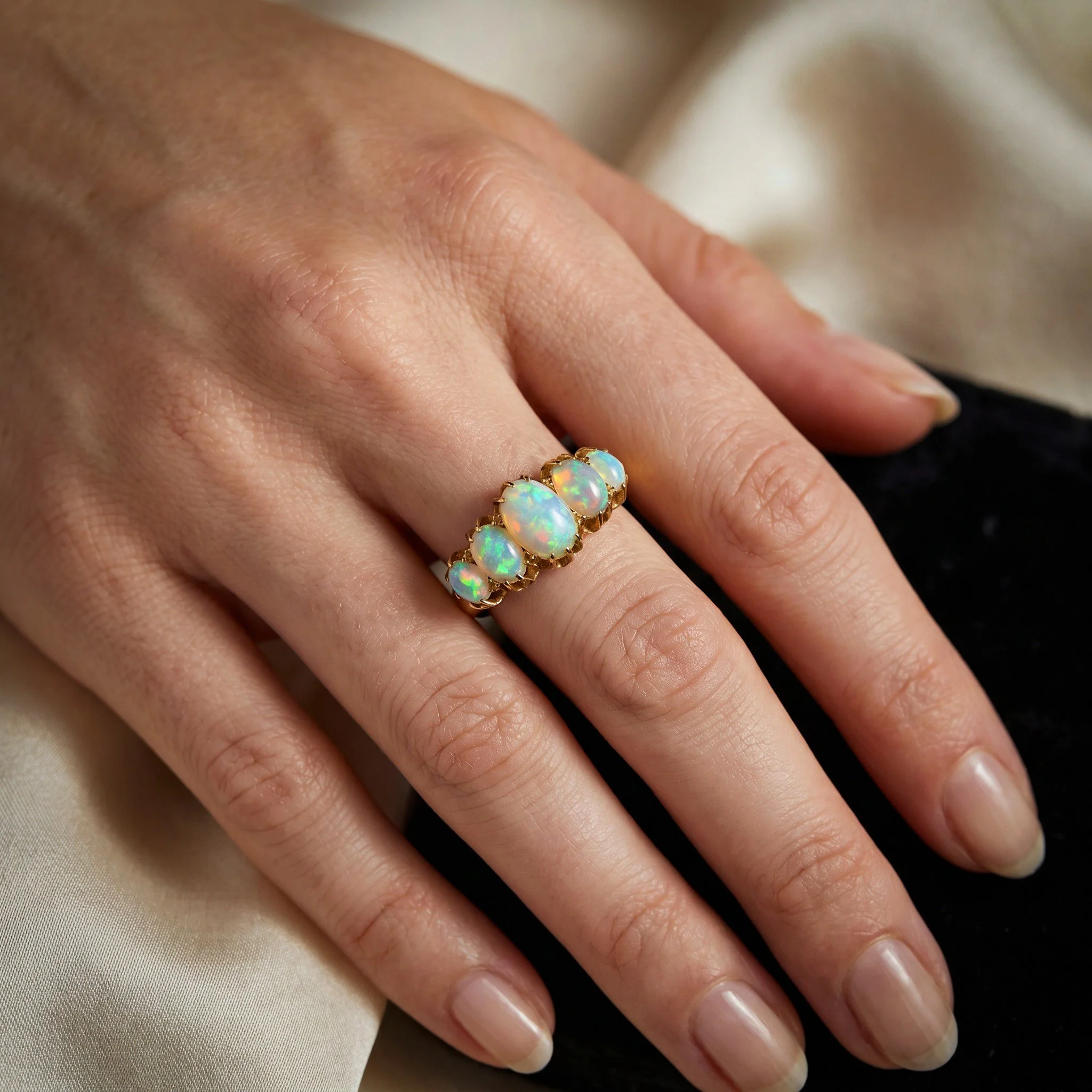 victorian 18kt gold opal 5 stone ring.jpg