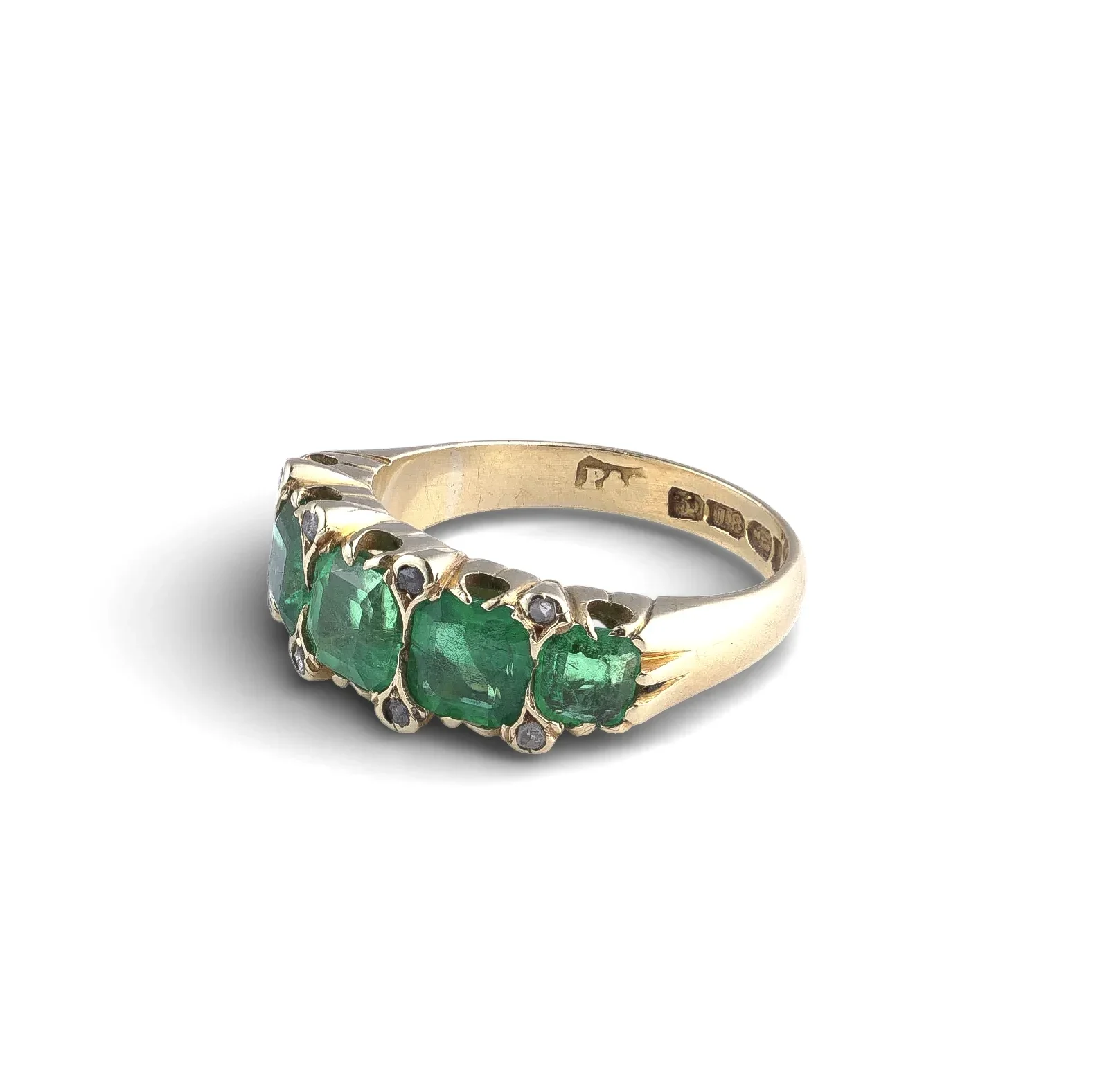 Mozeris-Fine-Antiques-18kt-gold-emerald-5-stone-ring4 copy 2.webp