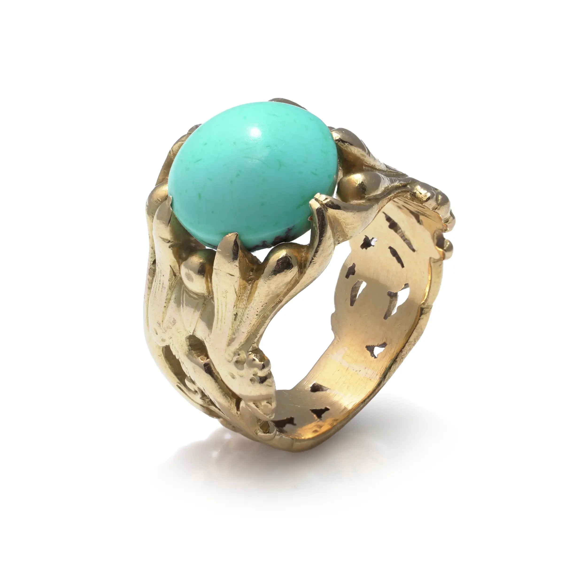 mozeris-fine-antiques-antique-early-20th-century-french-18kt-gold-turquoise-ring6.webp