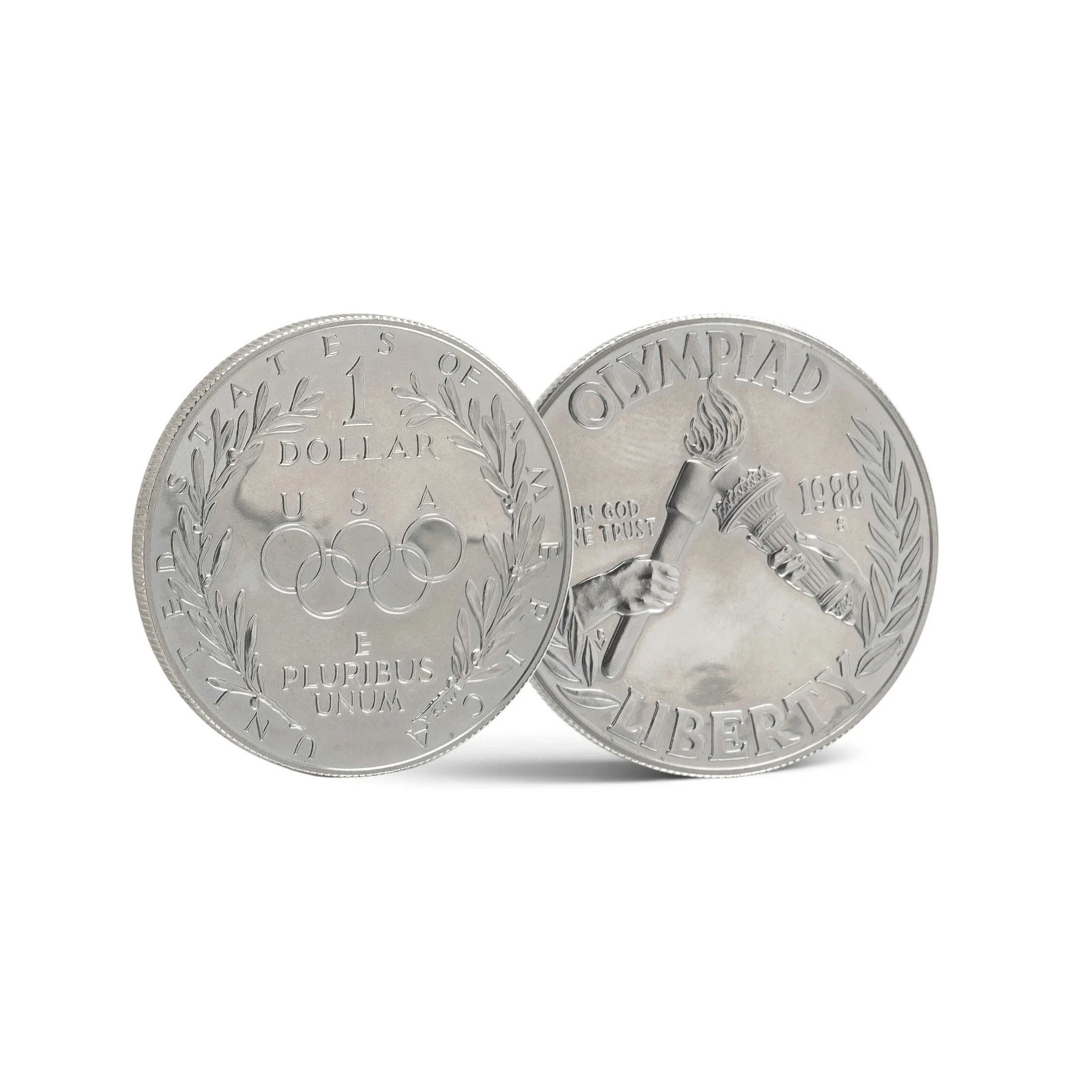 Seoul 1988 Olympic Silver Dollar, United States Commemorative Proof Coin