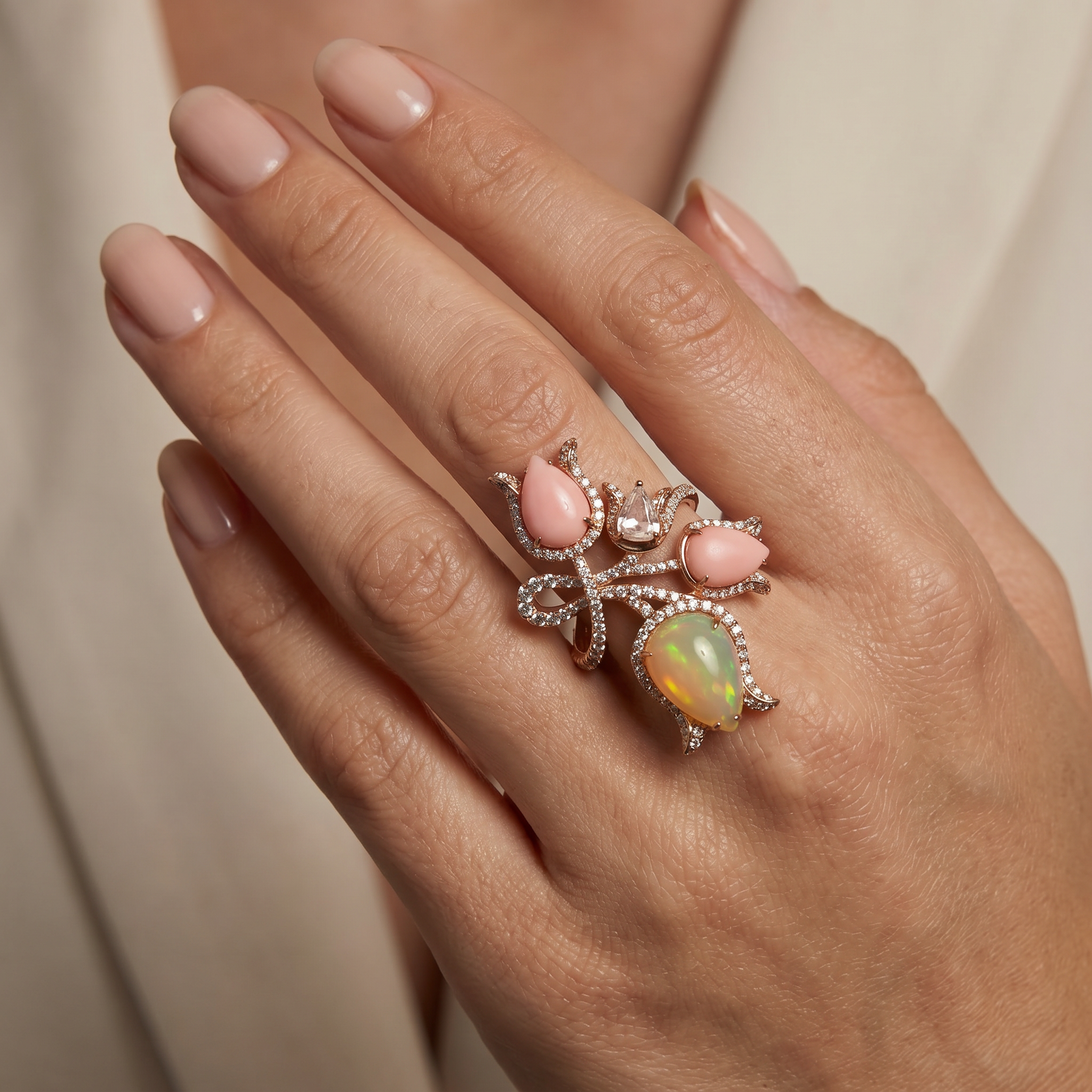 mozeris-fine-antiques-contemporary-18kt-gold-opal-coral-diamond-flower-ring522.png