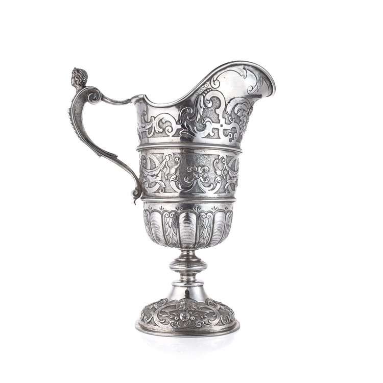 Hanau Silver Georgian Revival Presentation Ewer