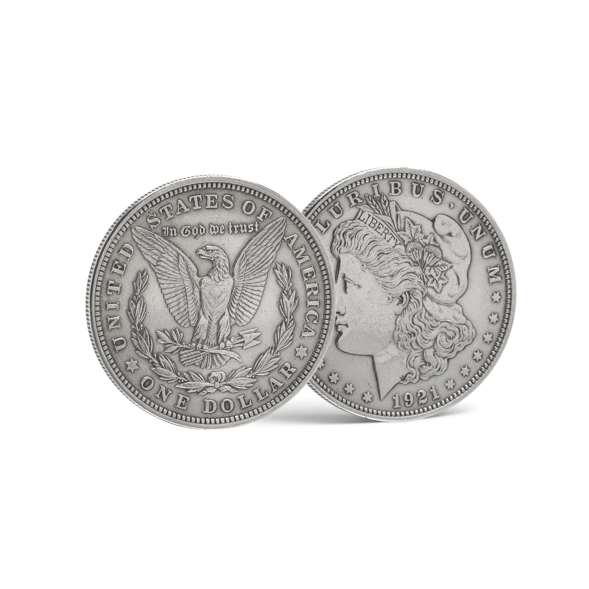 Morgan Silver Dollar 1921, Final Year United States 90 Percent Silver Coin