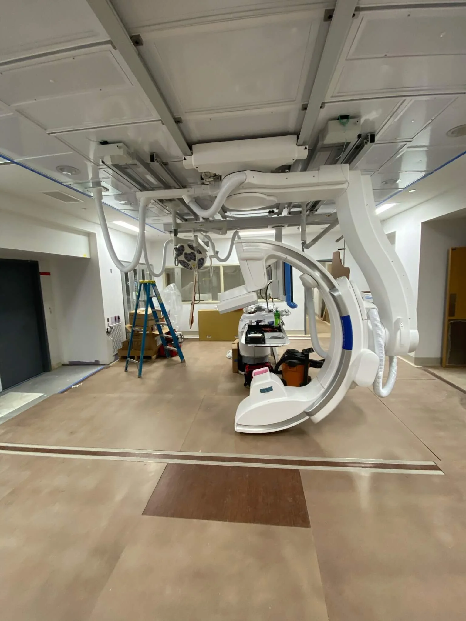 Temple Pavilion Radiology Room — Lenick Construction
