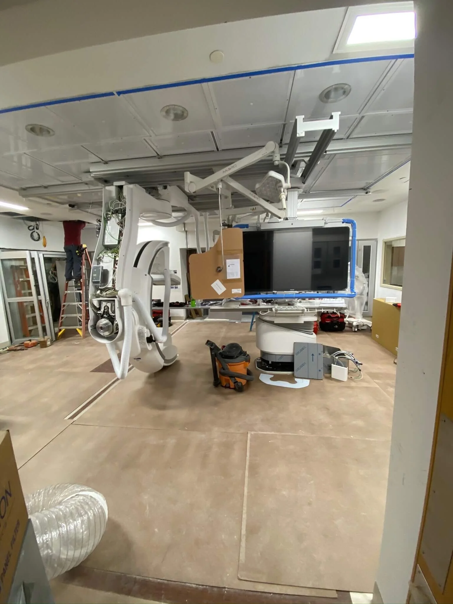 Temple Pavilion Radiology Room — Lenick Construction