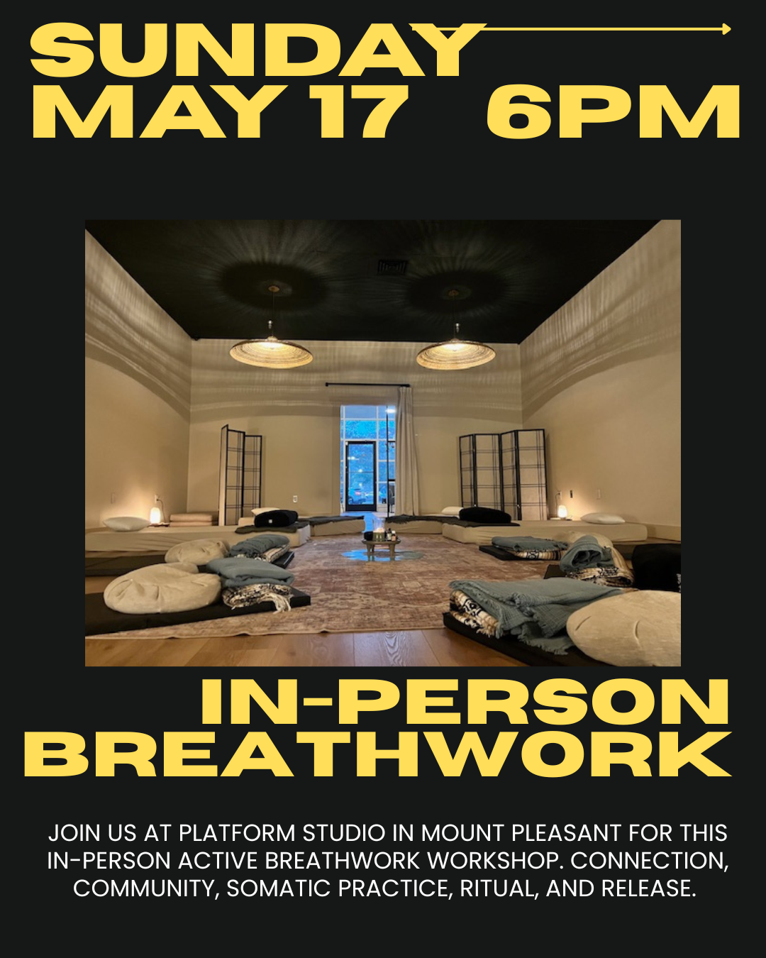 In-Person Guided Active Breathwork