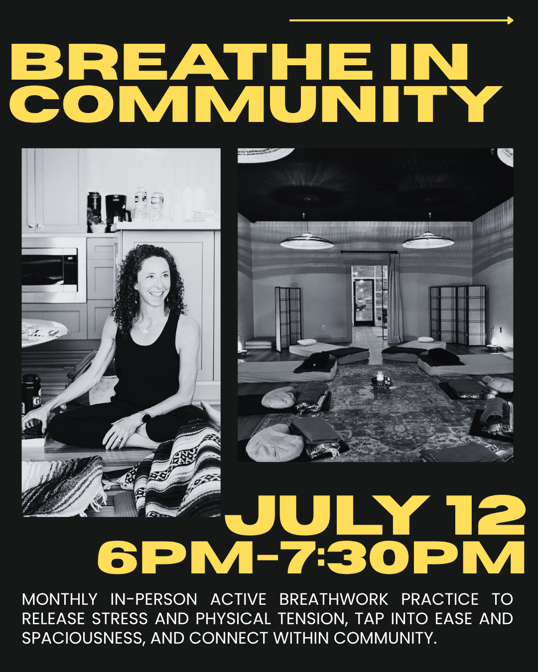 Breathe in Community: In-Person Active Breathwork Workshop