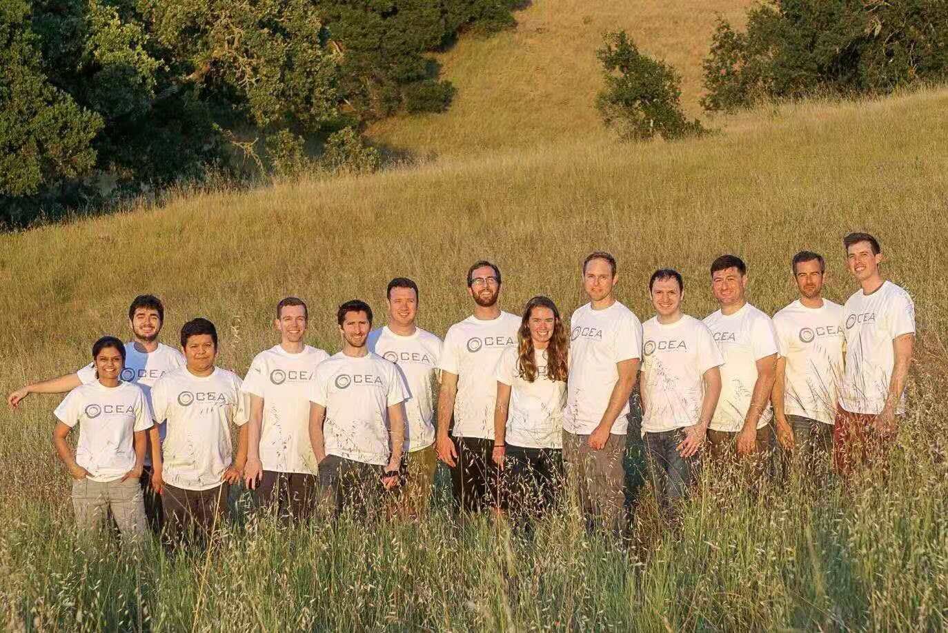 CEA engineering services team in a field