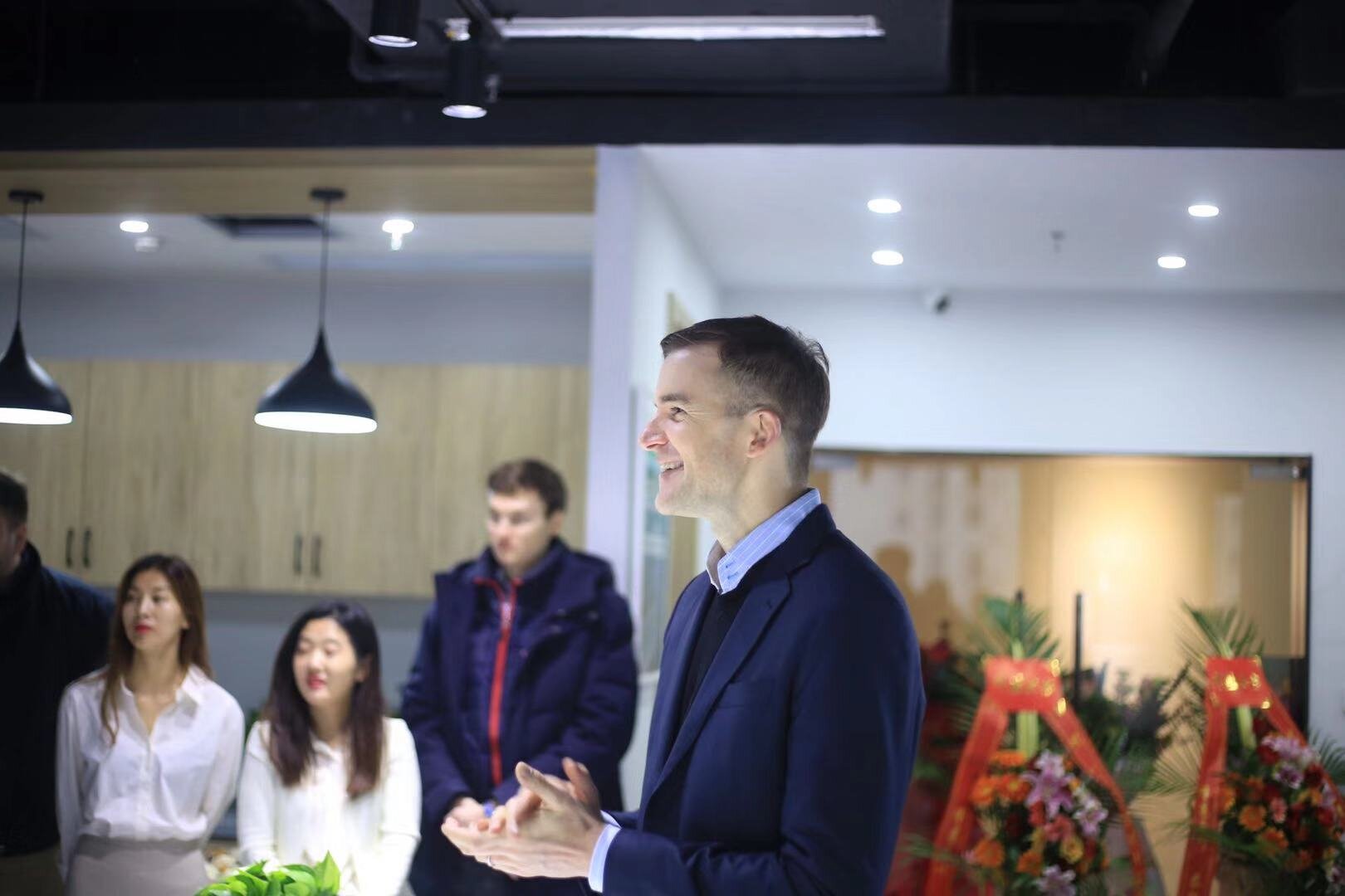 CEA Founder, Andy Klump in Changzhou Office