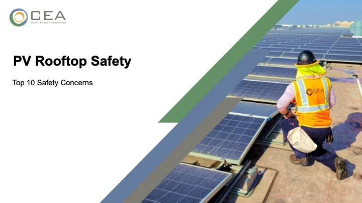 Top 10 PV Rooftop Safety Risks