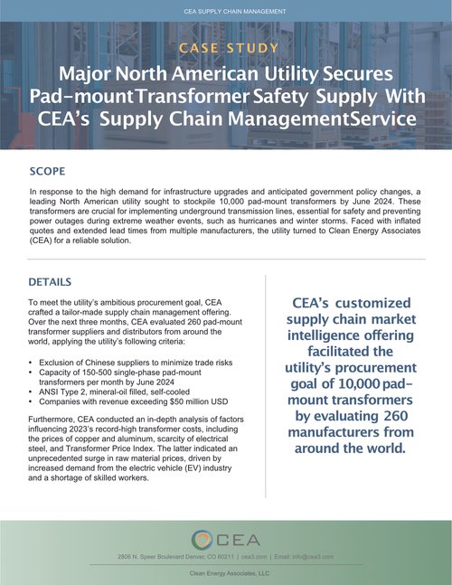 Quality Control and Testing for Solar Power Transformers — Clean Energy  Associates