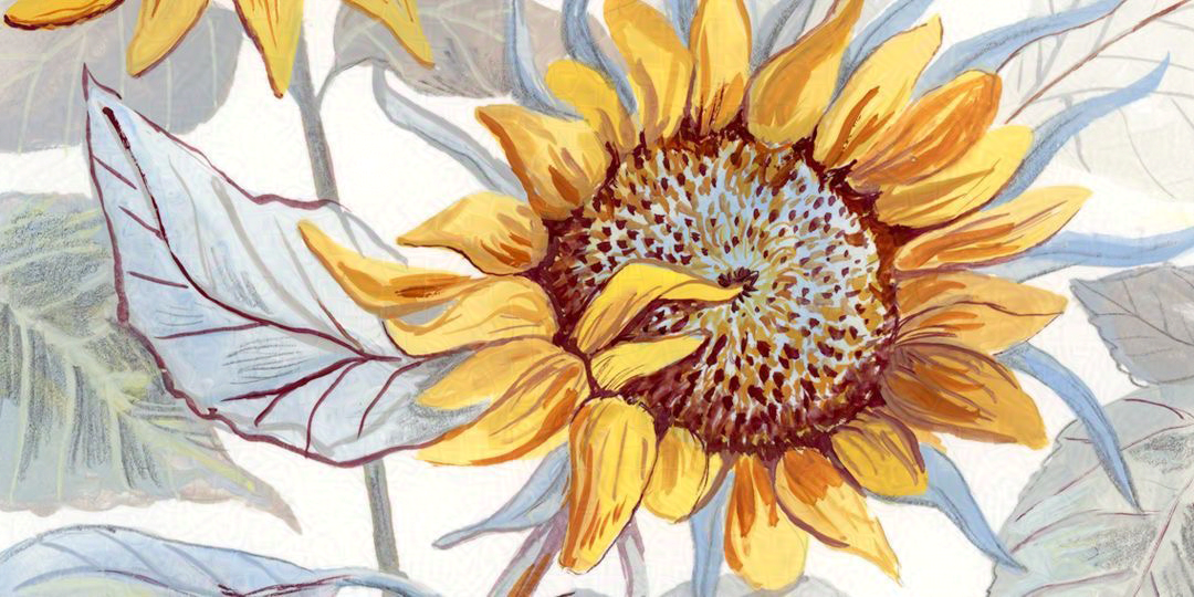 An E-course from the Colori Flori Summit - Paint sunflowers with
