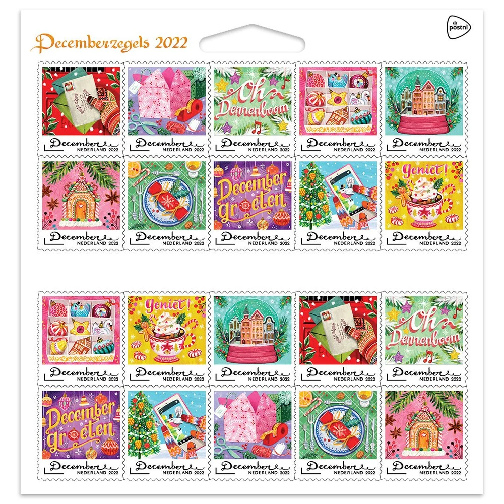 They’re finally here! All December stamps of 2022 — Miriam Bos