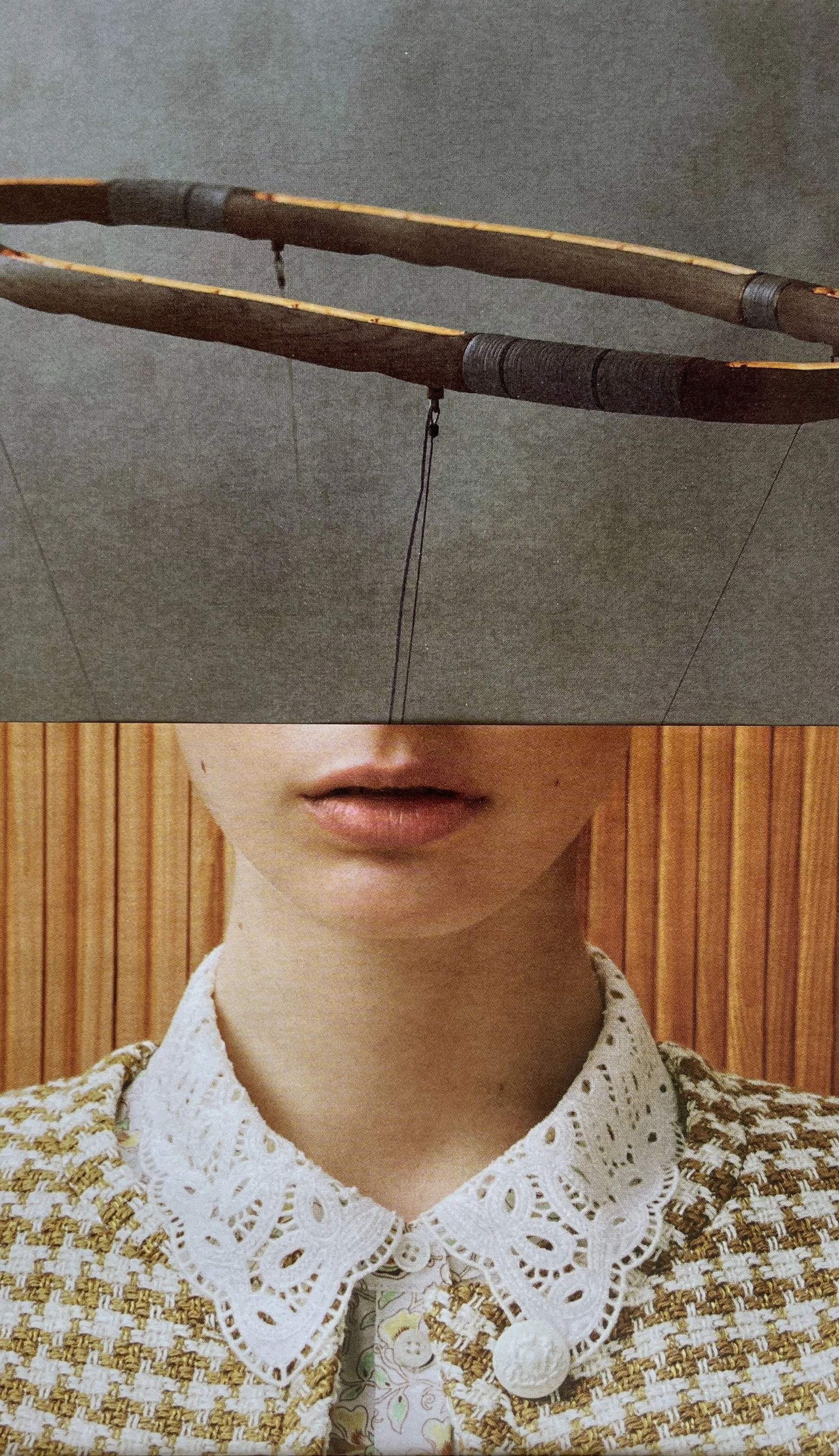 'Head Shot' VIII
Contemporary collage fine art print, edition of 5