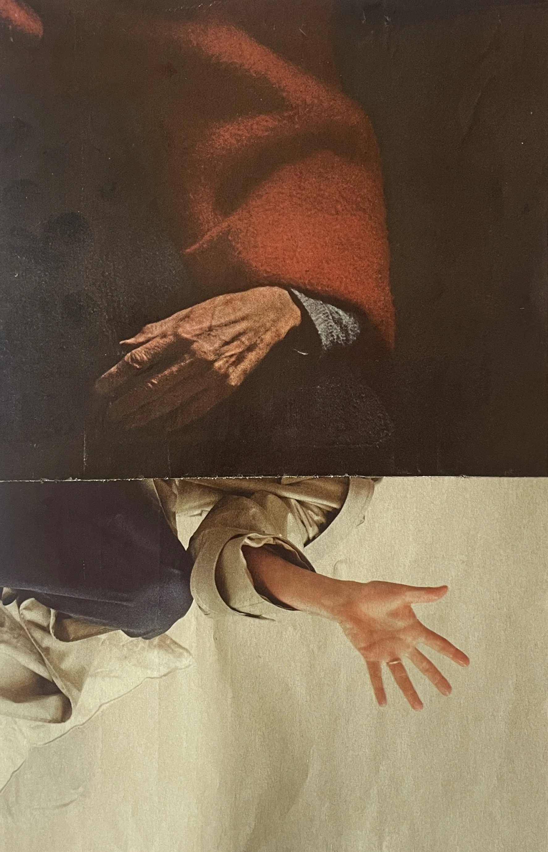 'Talking Hands' II
Contemporary collage fine art print, edition of 5