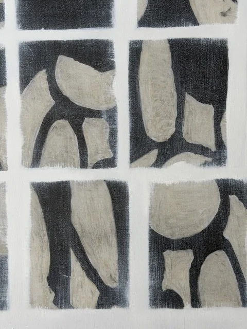 The Sum of Many Parts II (Detail)
90x62cm
Chalk pastel and oil paint on drafting film