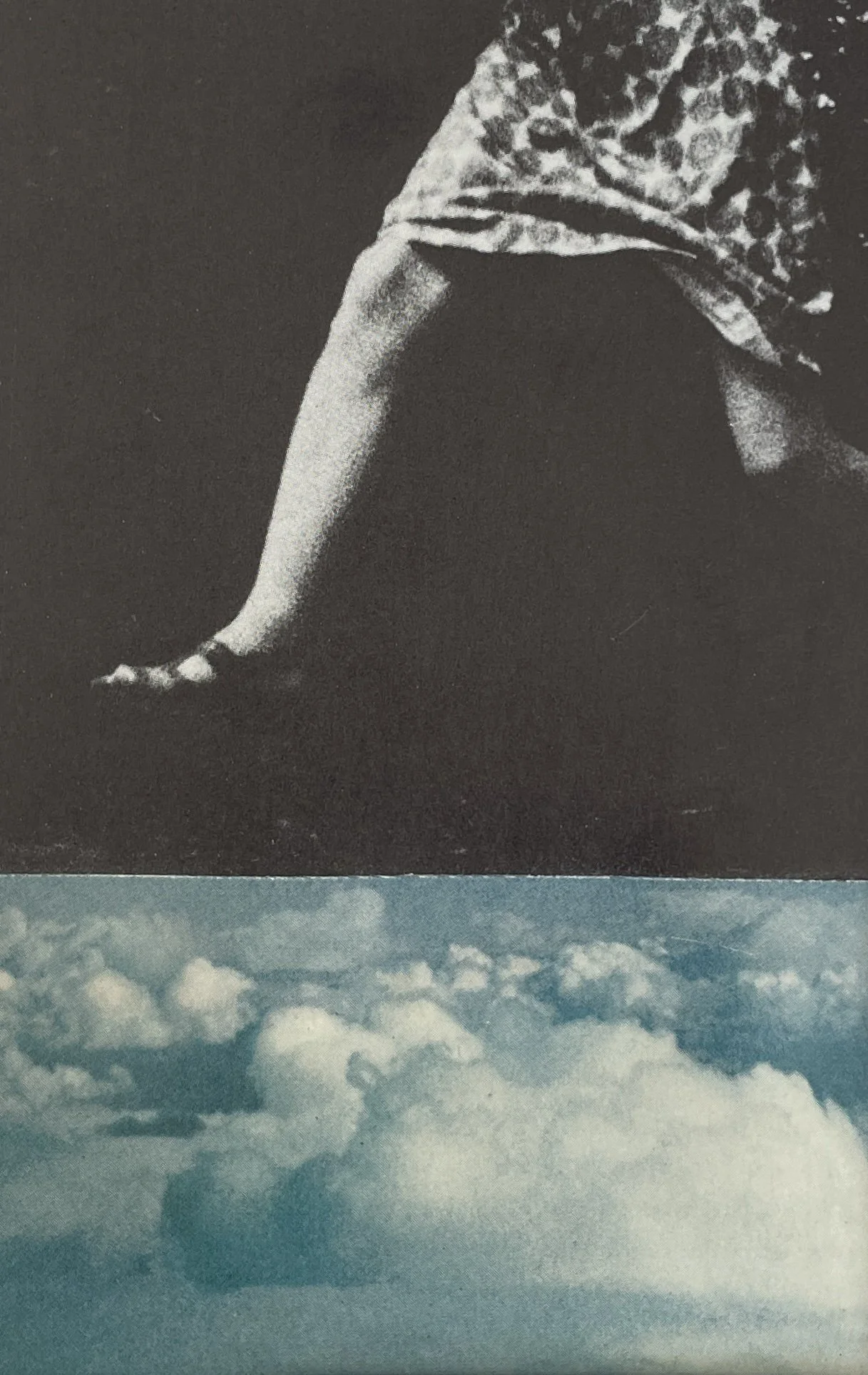 'Walking on Air'
Contemporary collage fine art print, edition of 5