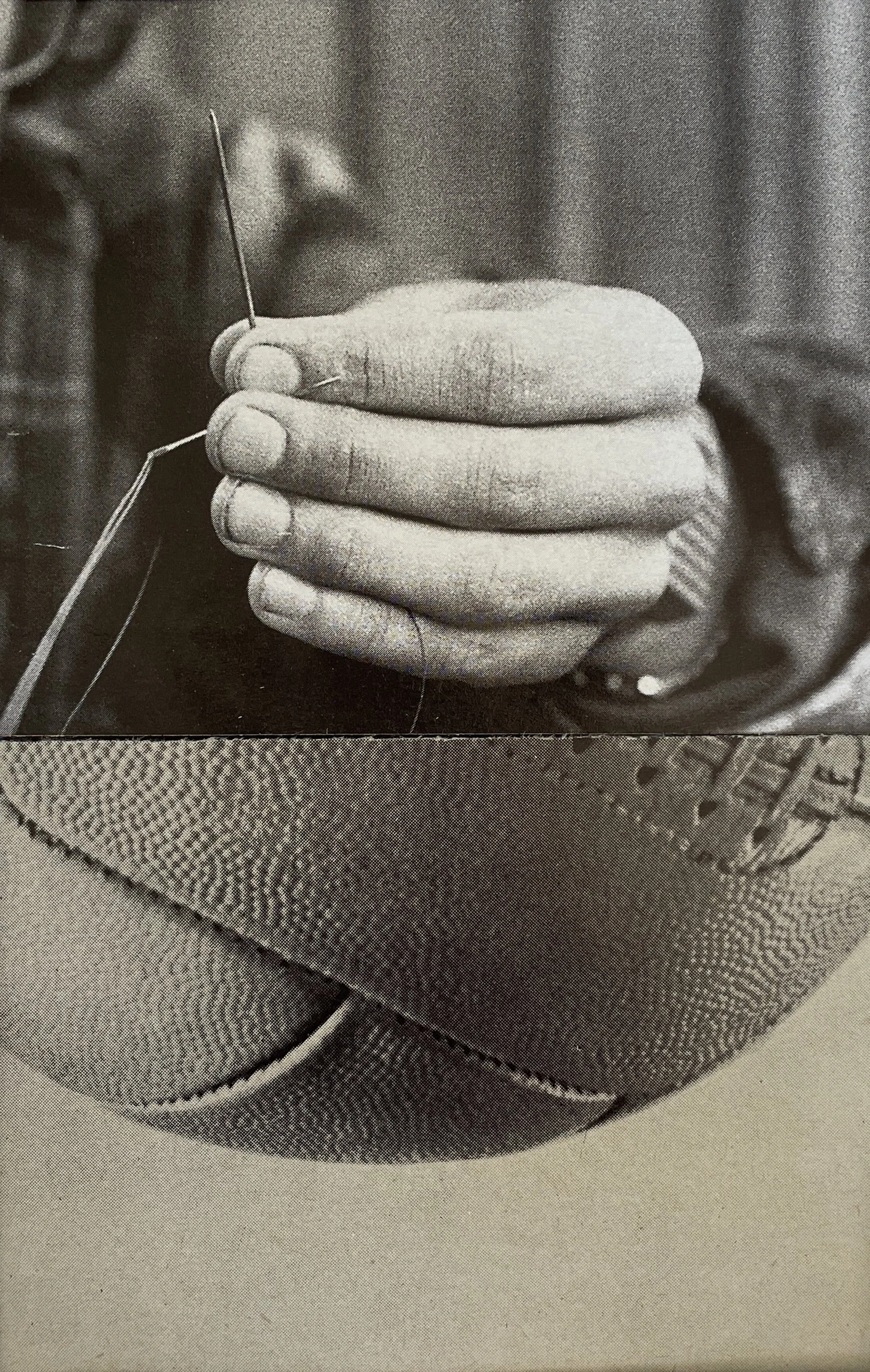 'A Stitch in Time' 
Contemporary collage fine art print, edition of 5
